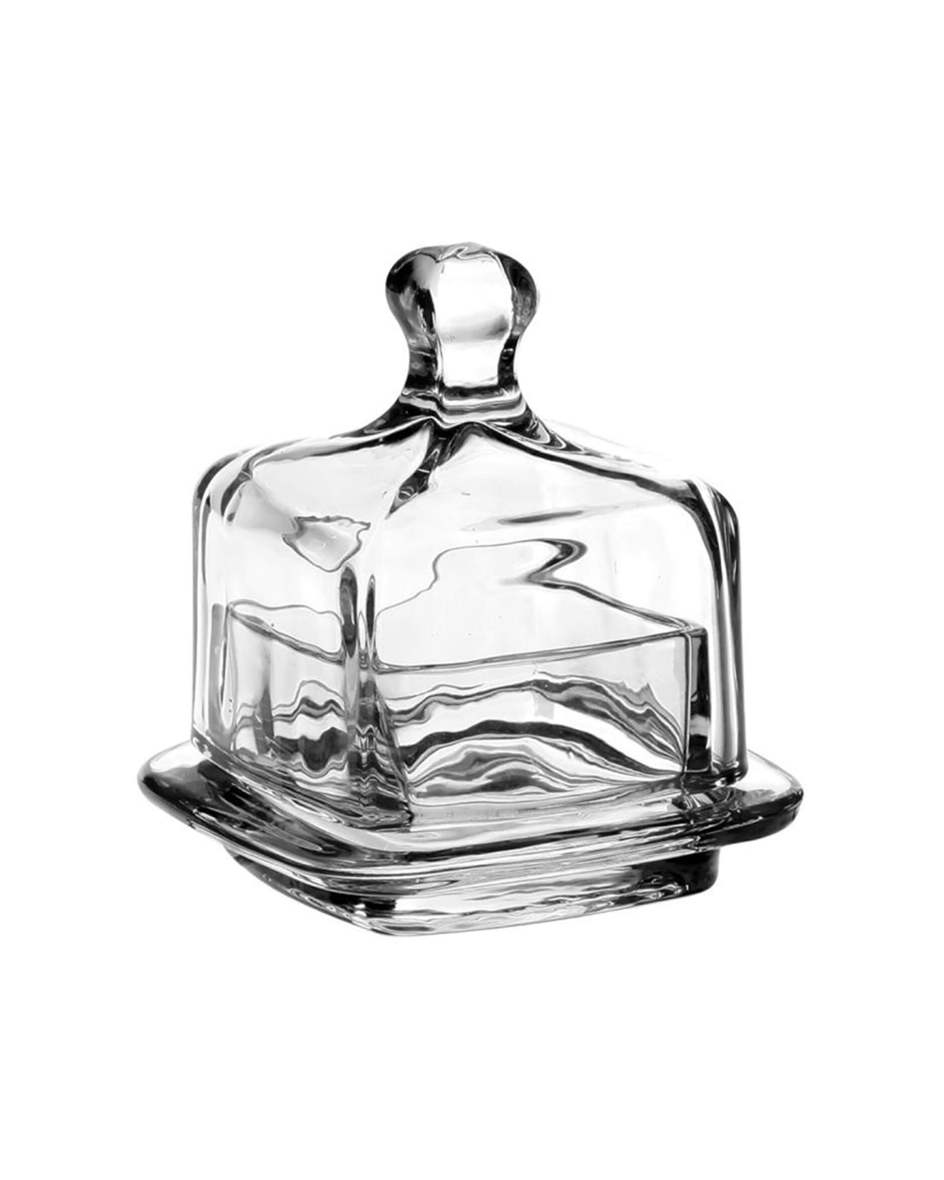 Capsano smörkupa klarglas