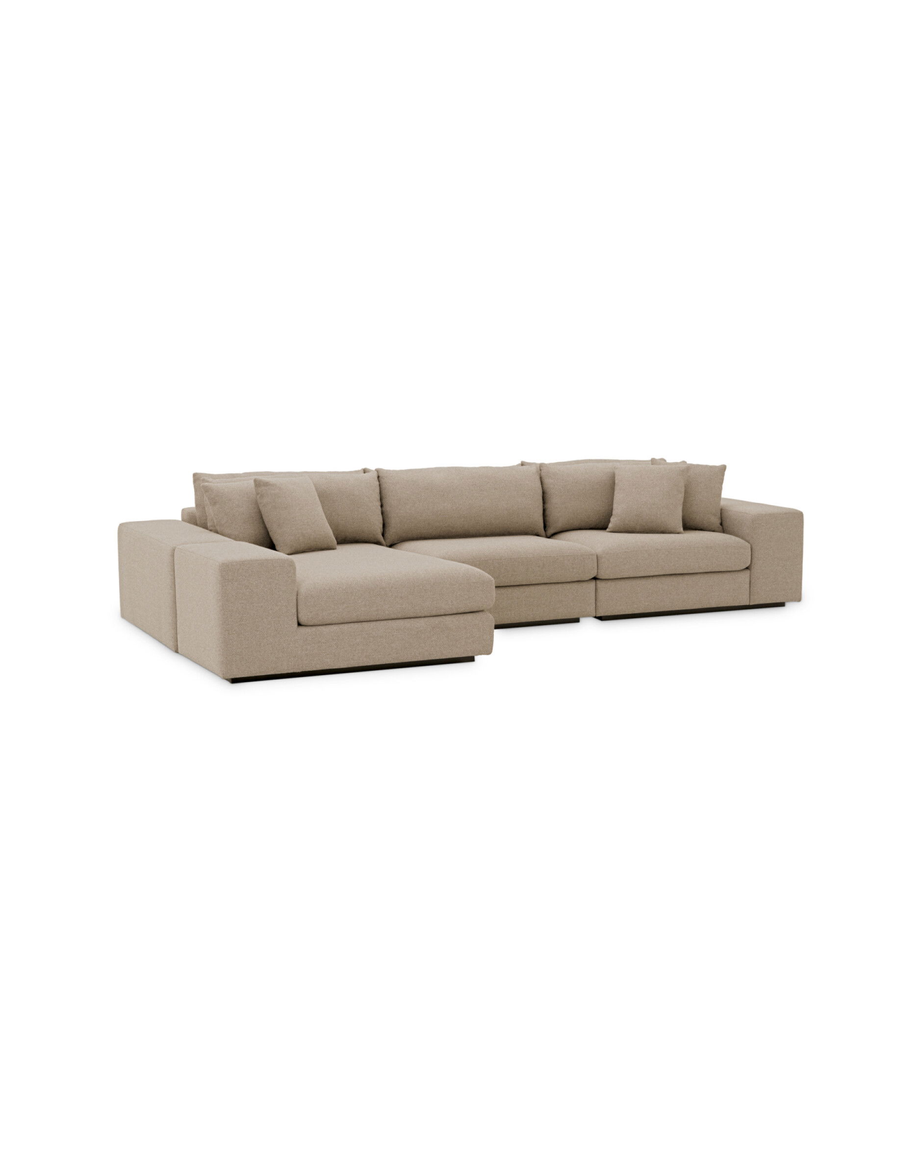 Vista Grande loungesoffa savannah grey