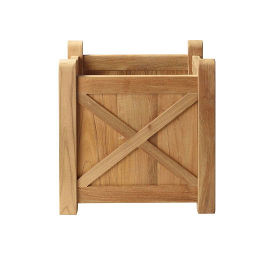 Rosenborg blomlåda teak