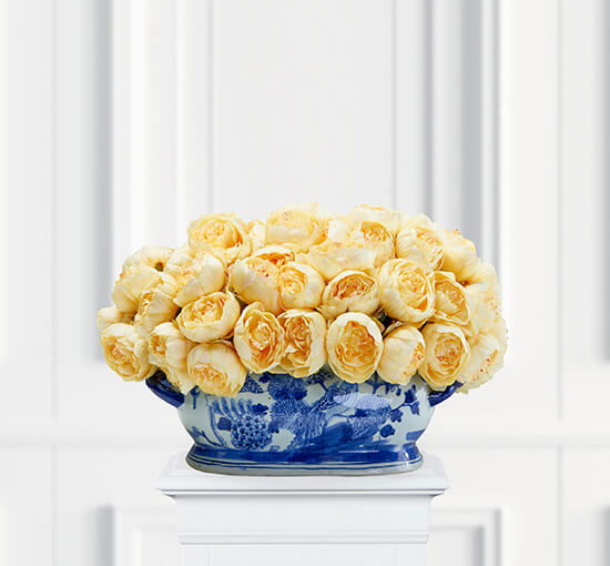 Peony Bouquet Yellow