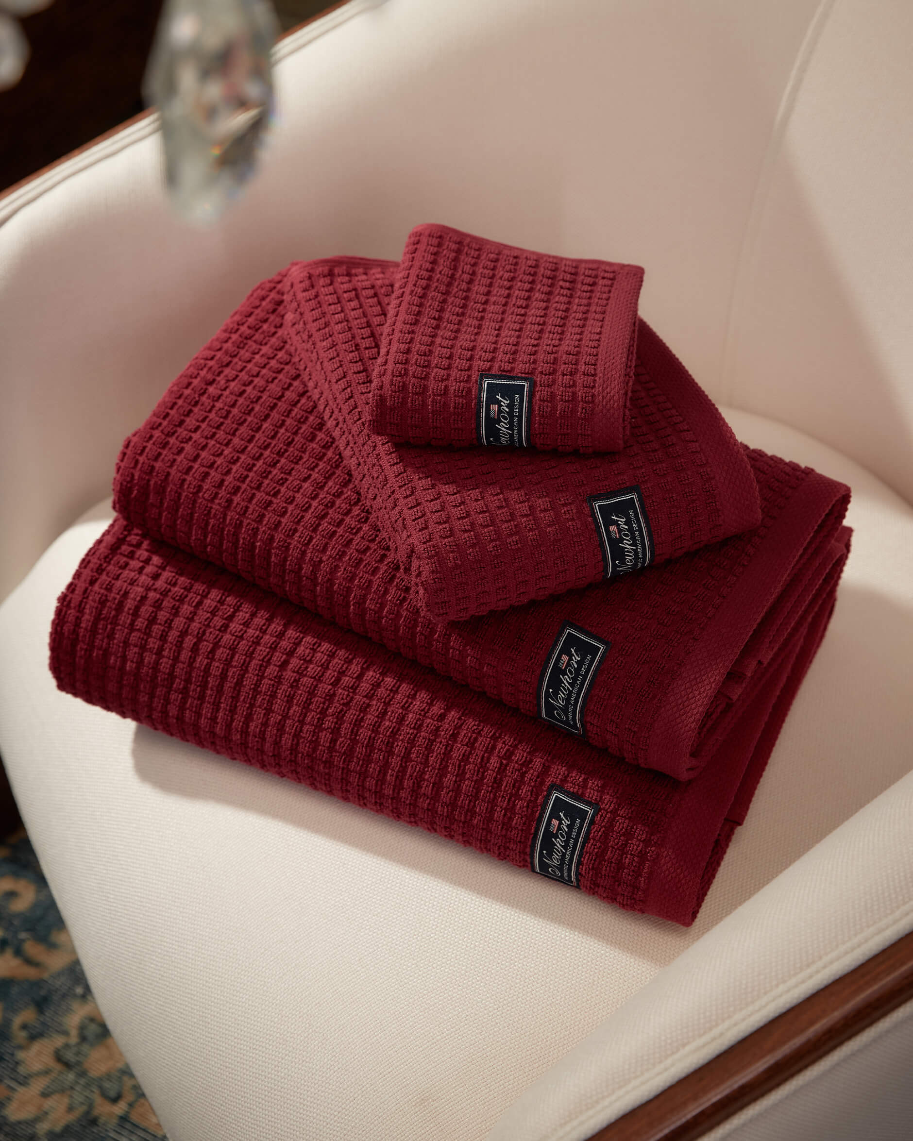 Fisher Island Towel Ruby