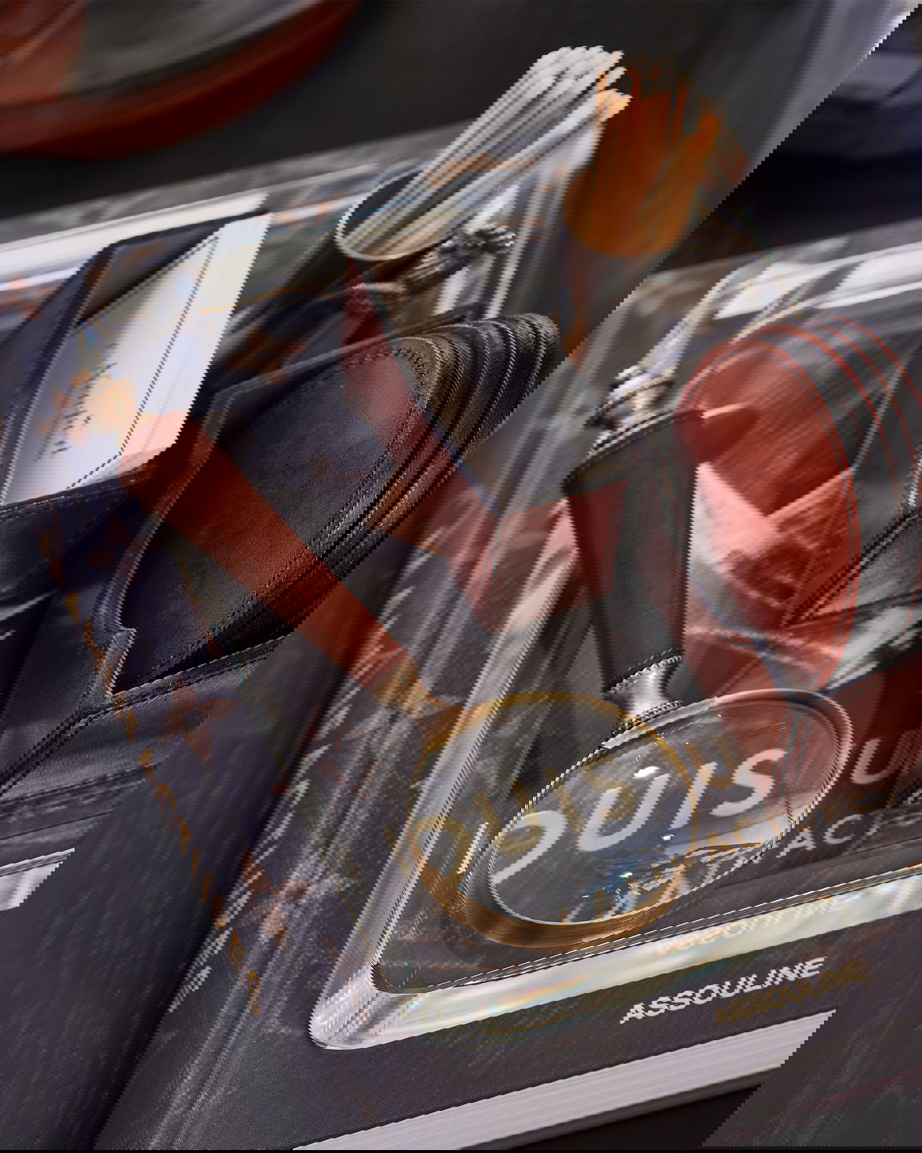 Kensington visitkortshållare läder