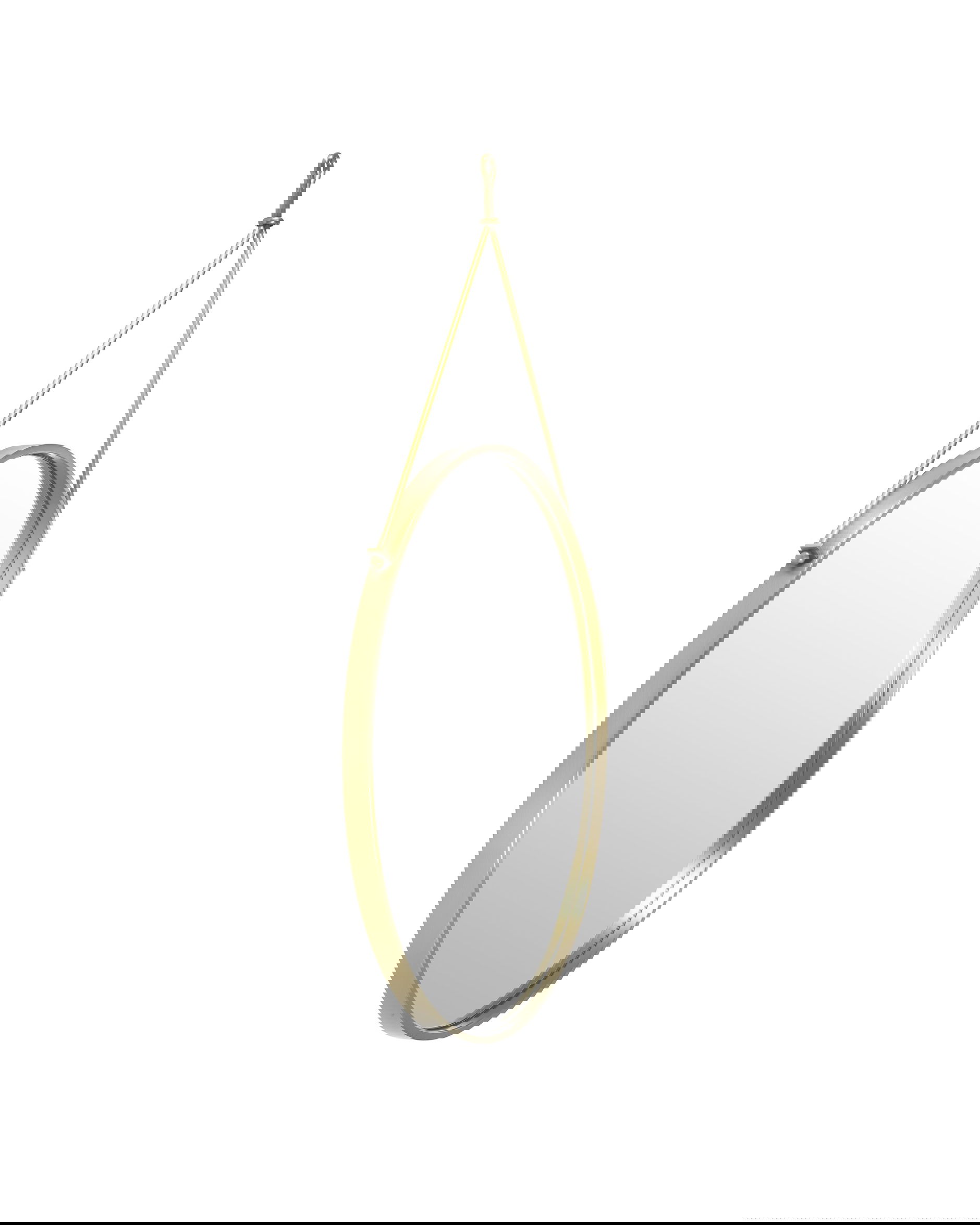 Morongo spegel mässing