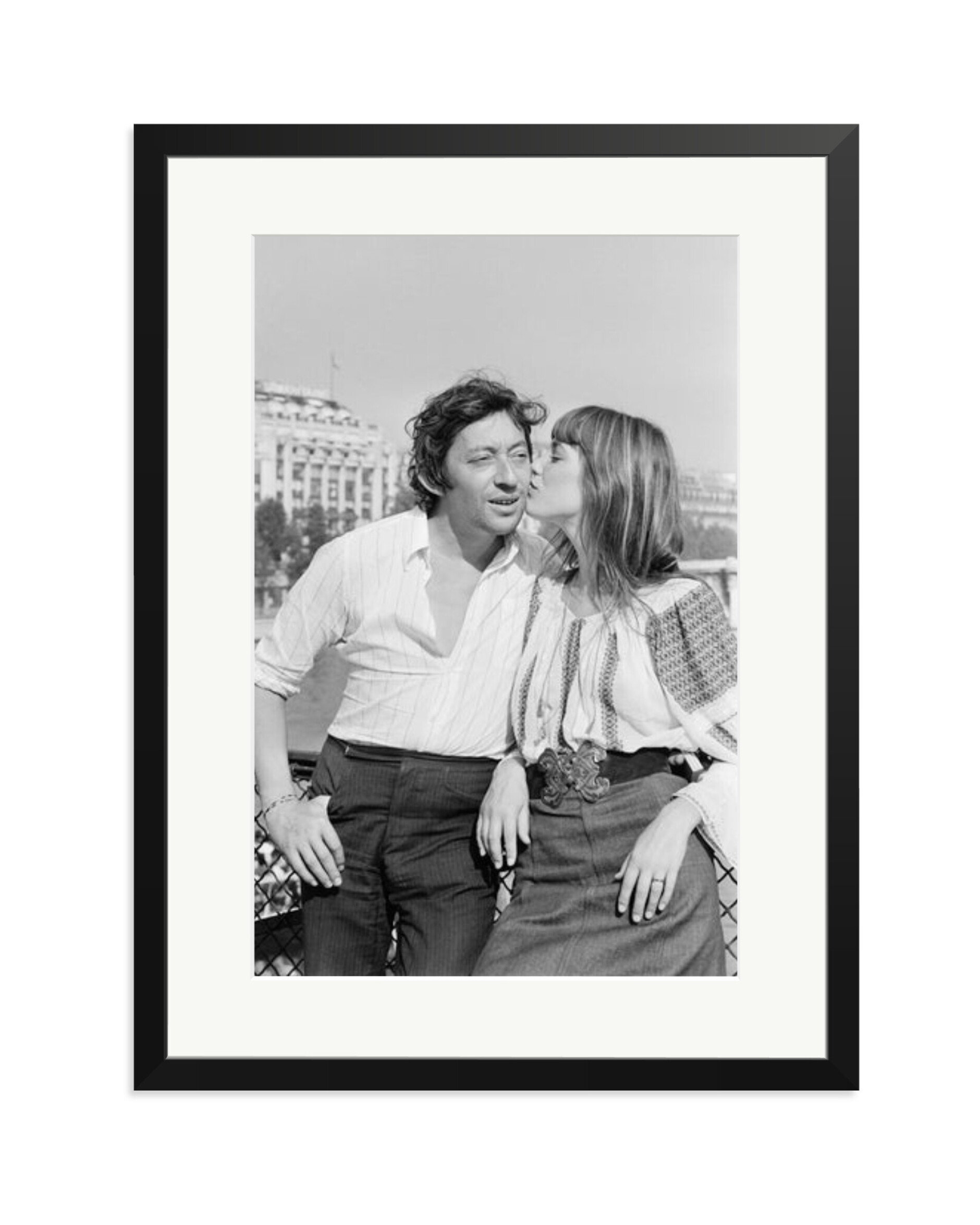 Gainsbourg and Birkin in Paris Black / XL