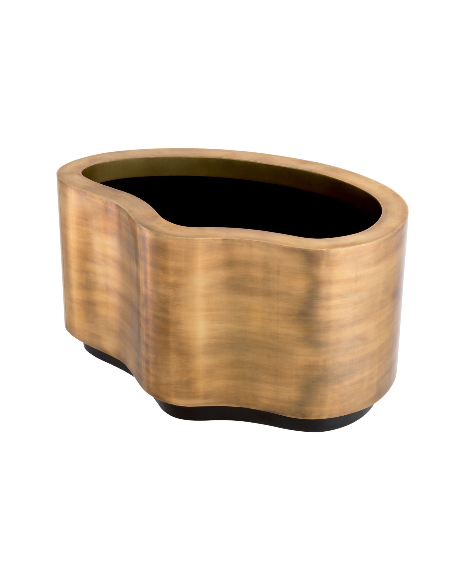 Monza planteringslåda antik mässing