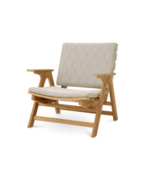 Oceanview lænestol natural teak