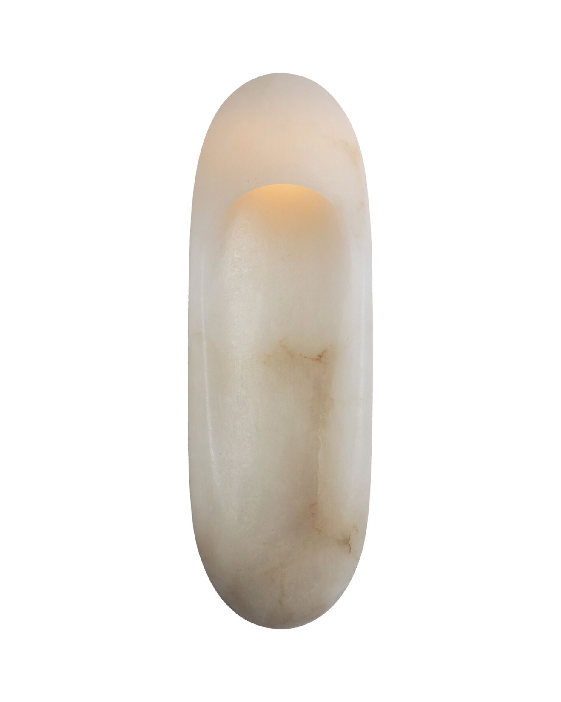 Esculpa 18" vägglampa alabaster