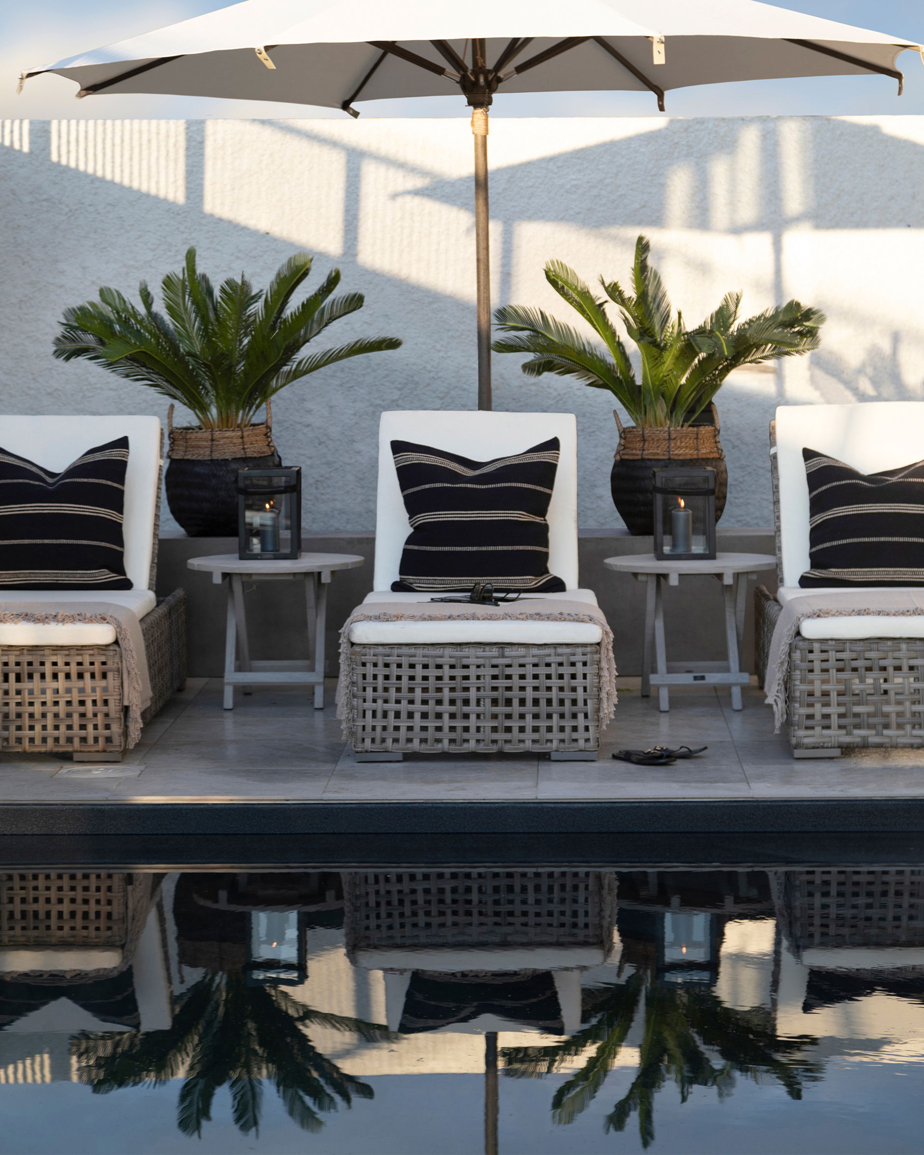 Orlando Sonnenliege Grau