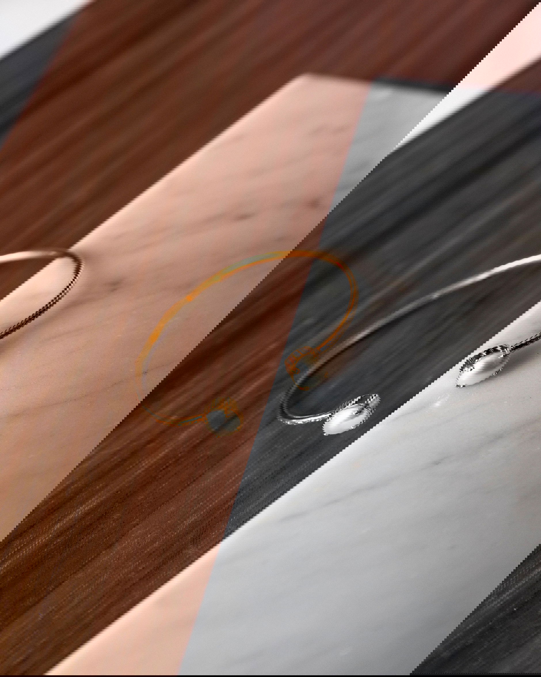 Classic Petite armband pearl