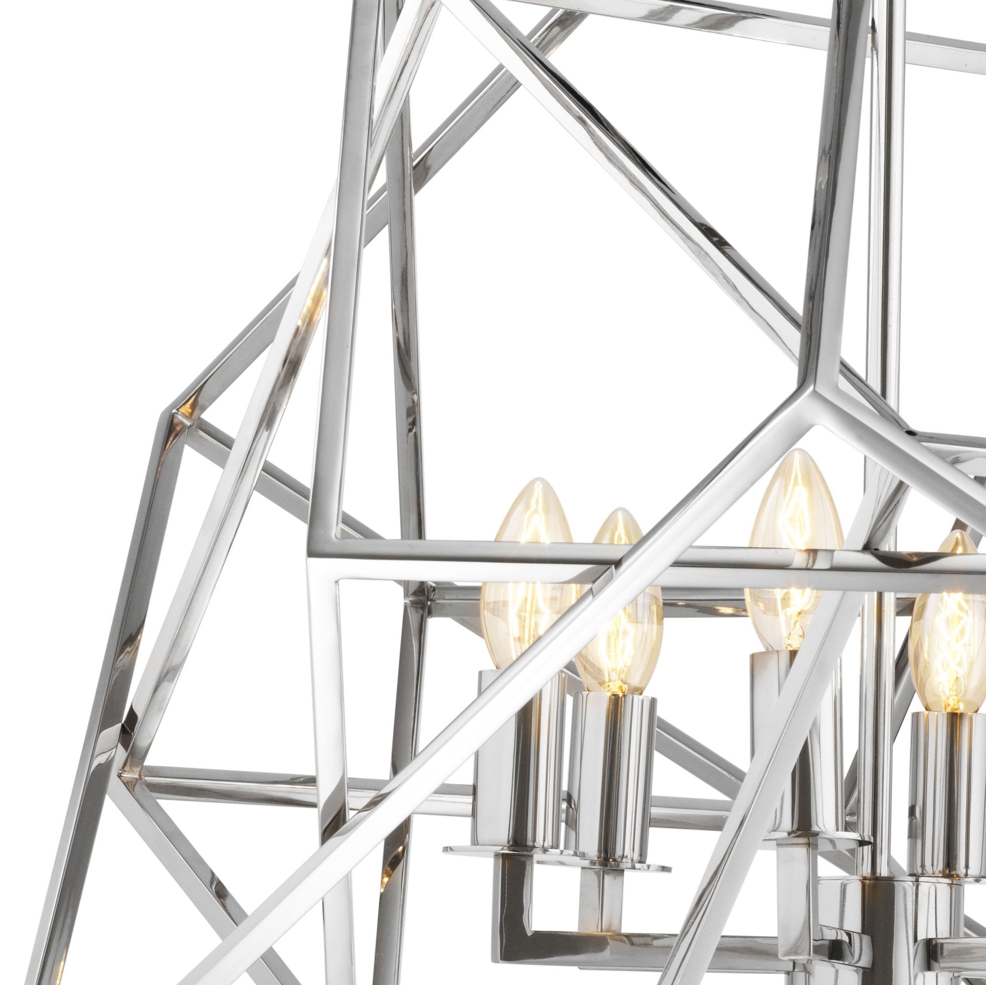 Lantern Matrix nickel finish