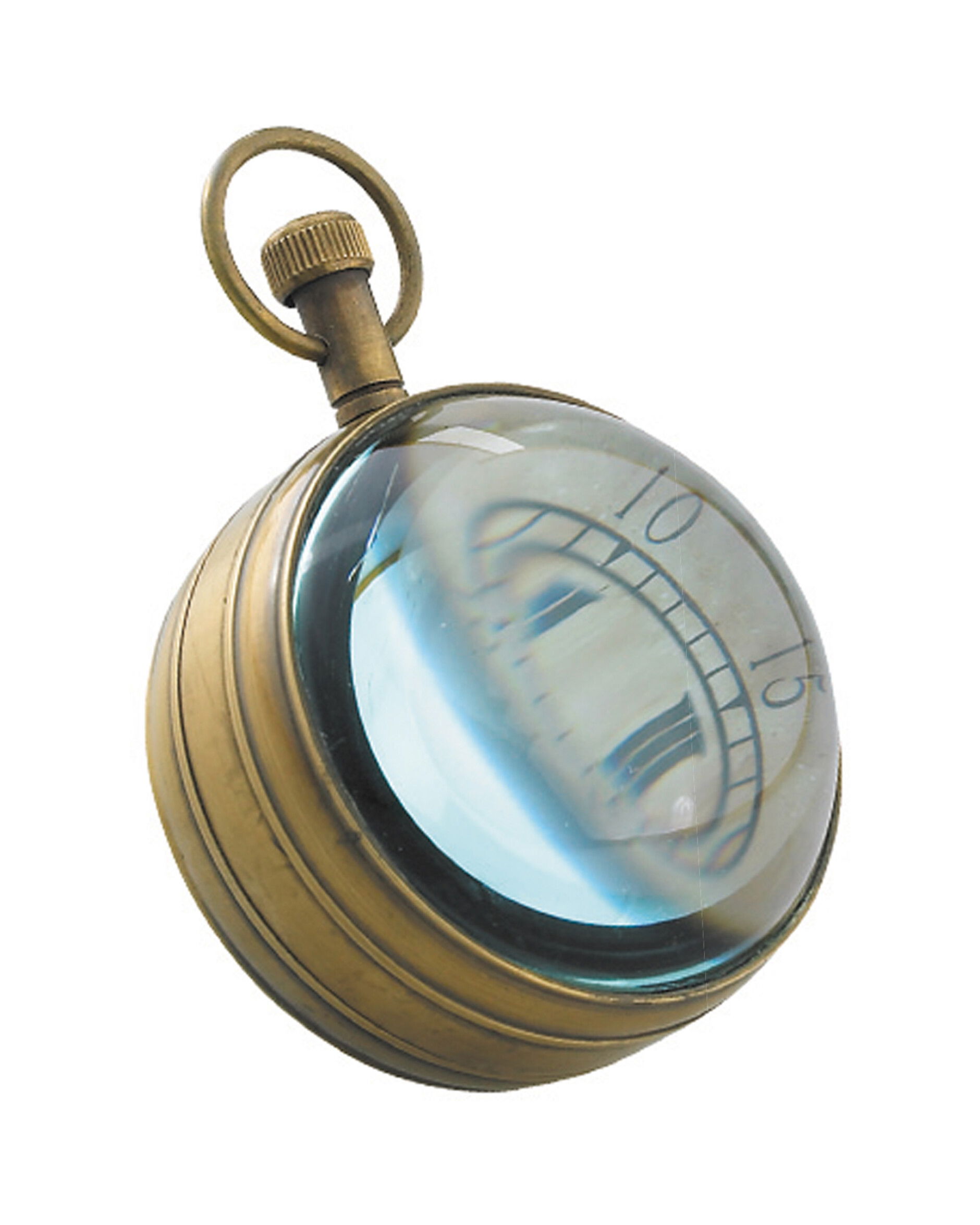 Eye of Time Clock, Silver