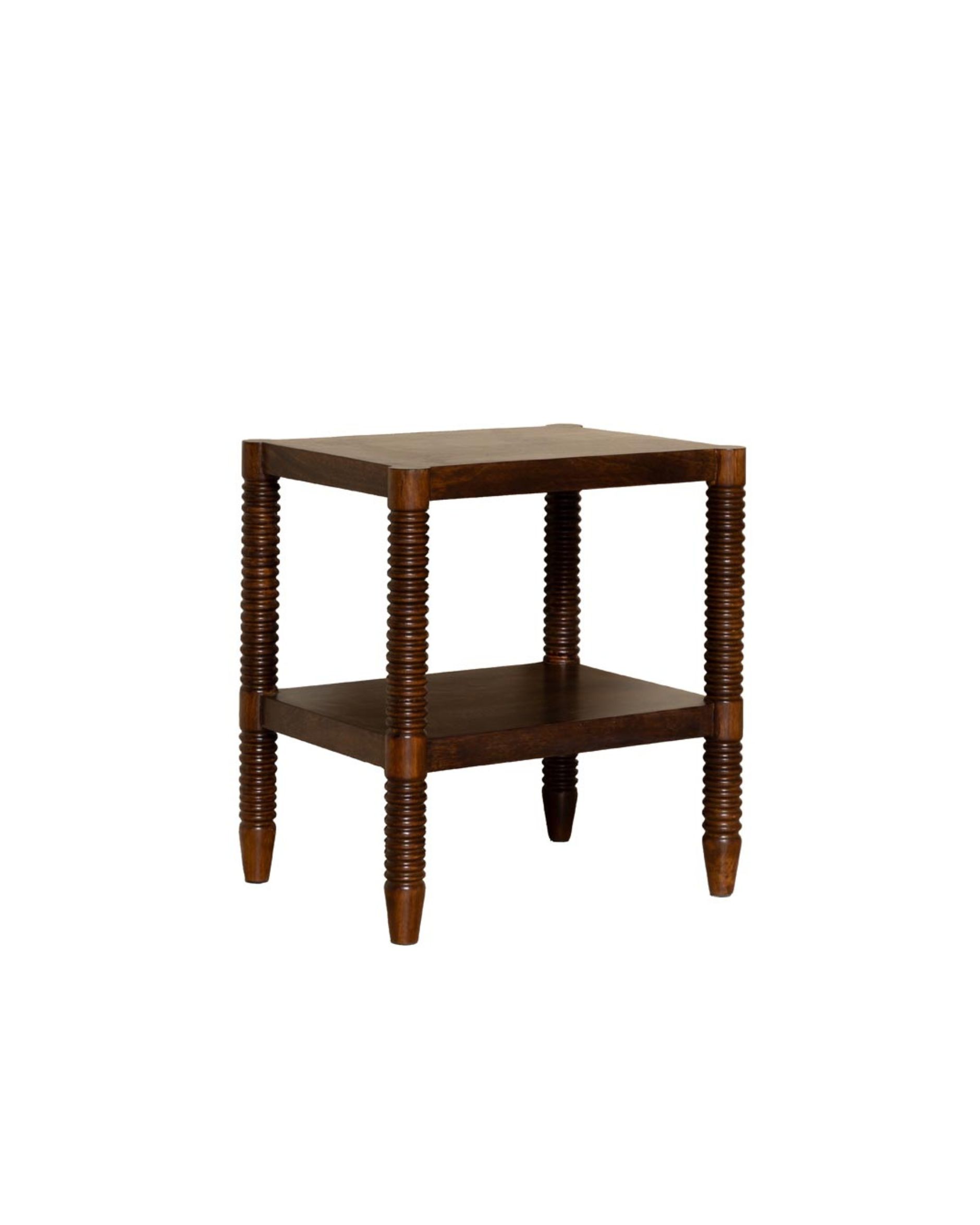 Kenoa brown side table