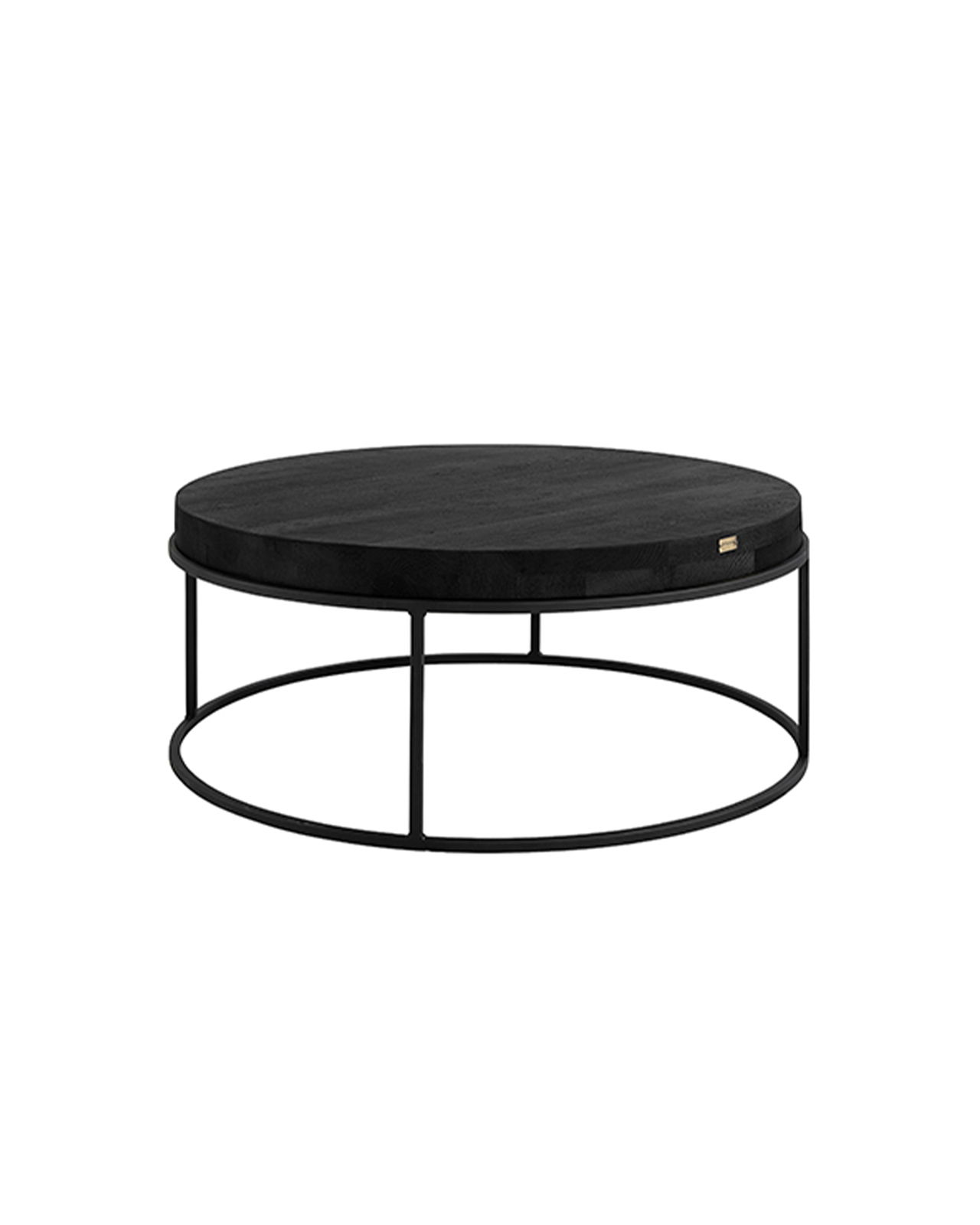 Carlisle soffbord svart Ø90cm