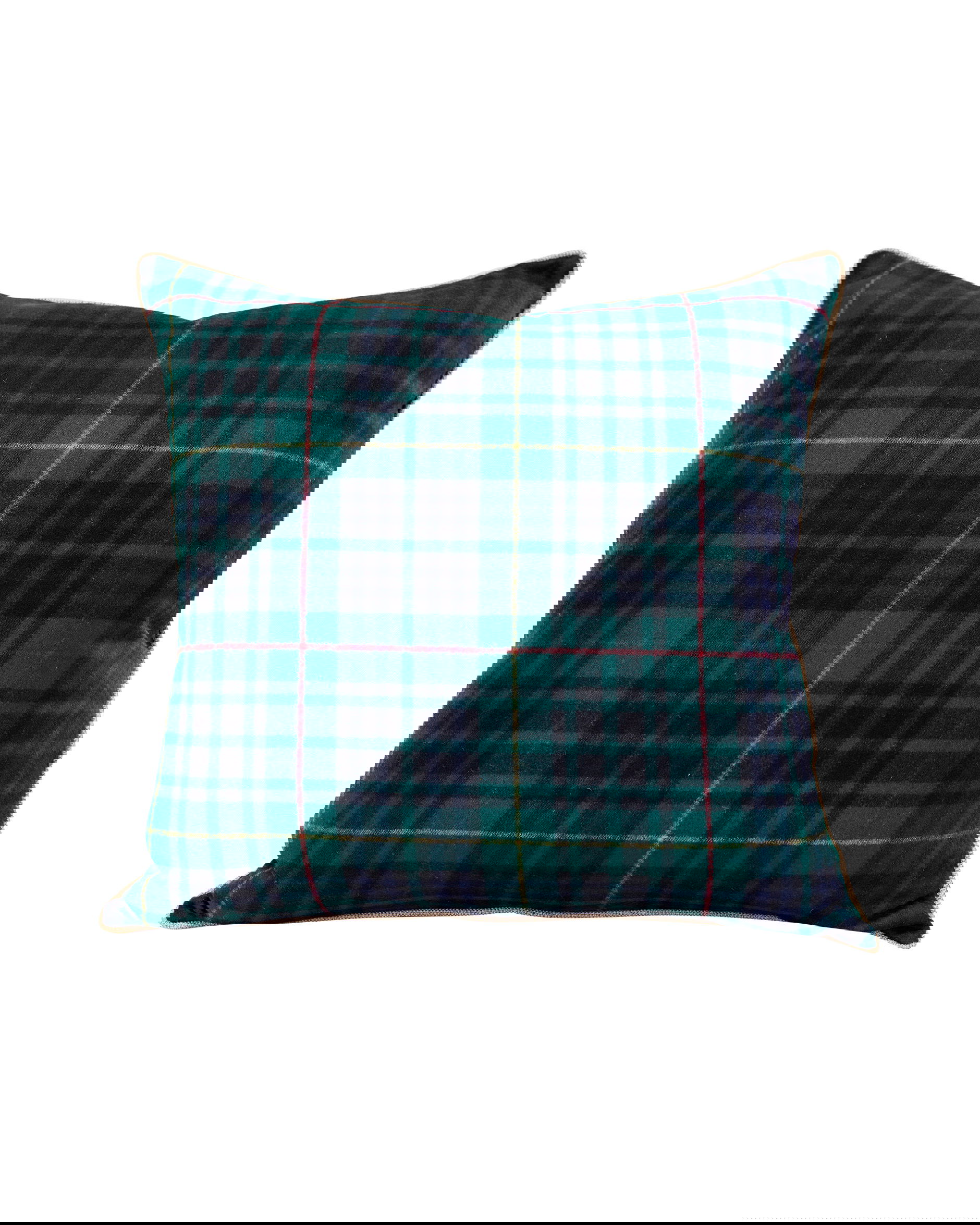 Keighly Tartan Cushion Cover Dark Green