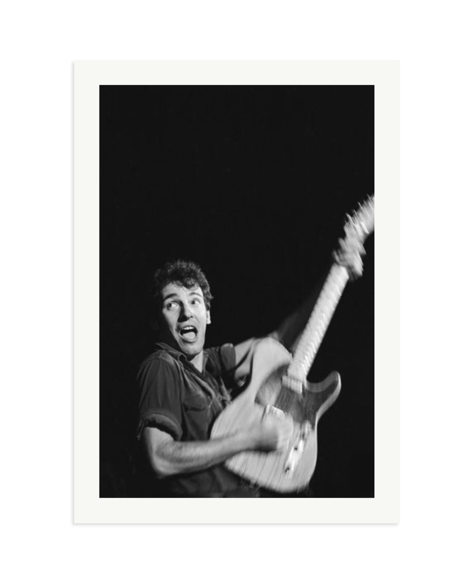 70s Bruce Springsteen Print Only / XXL