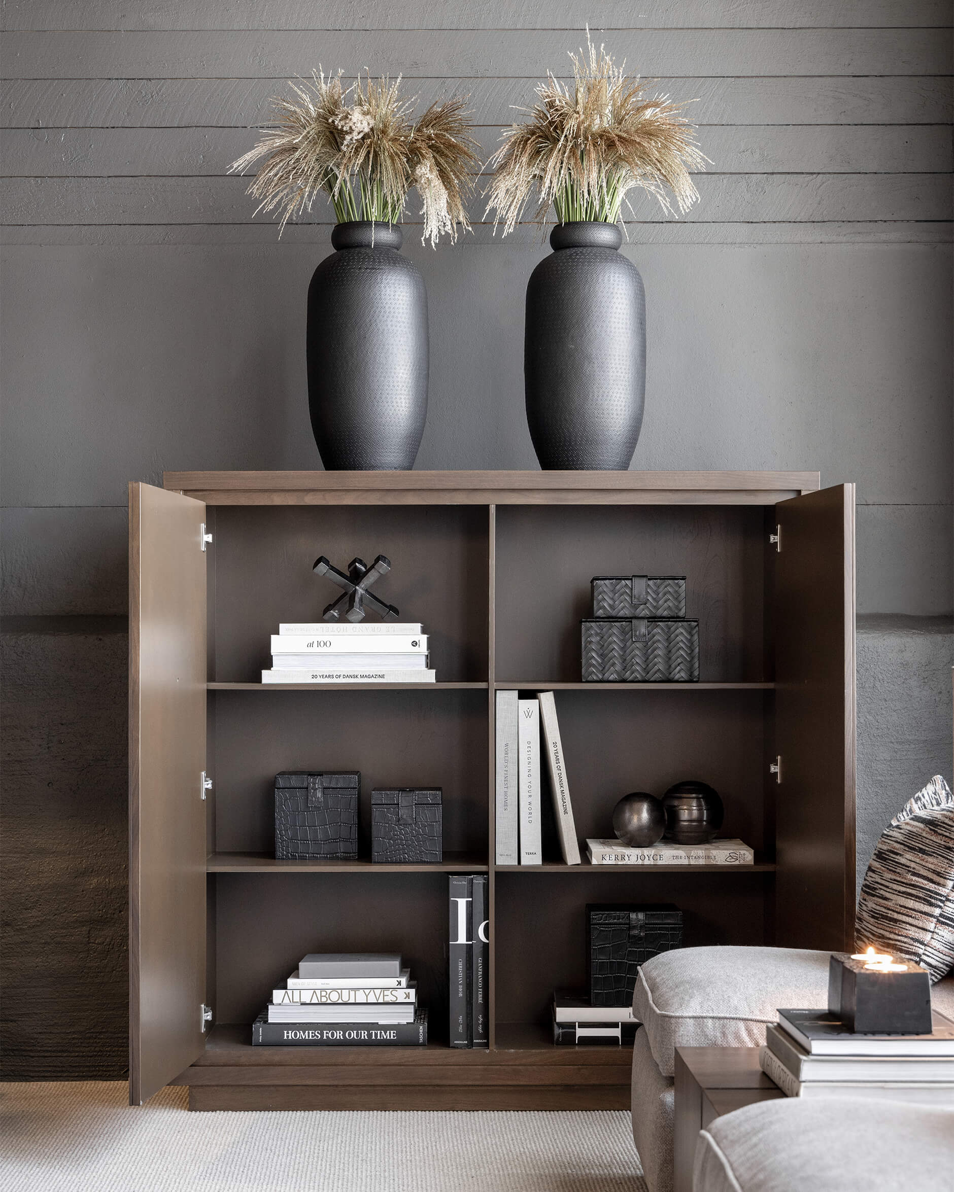 Landon skåp valnöt