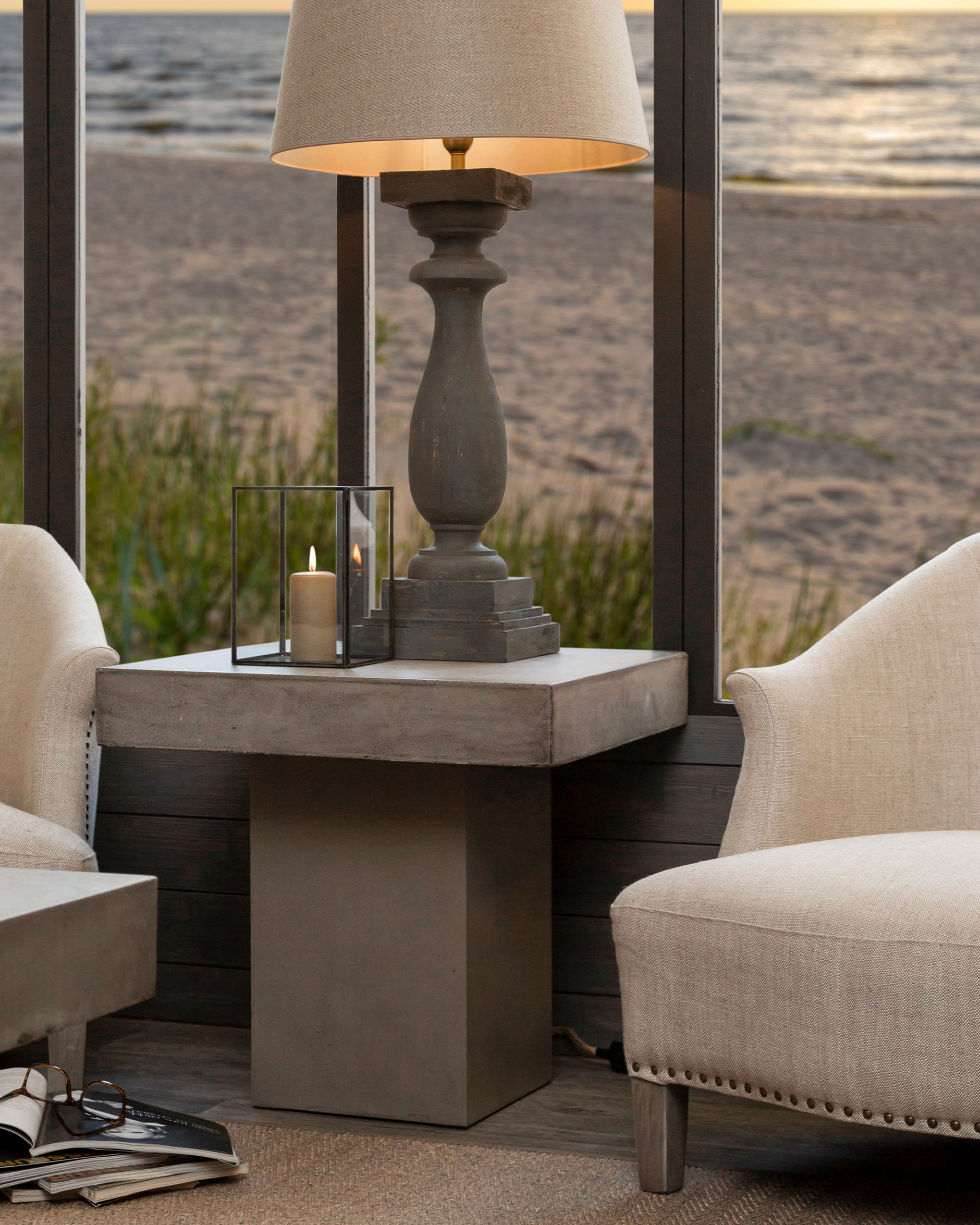 Campos cafébord grå