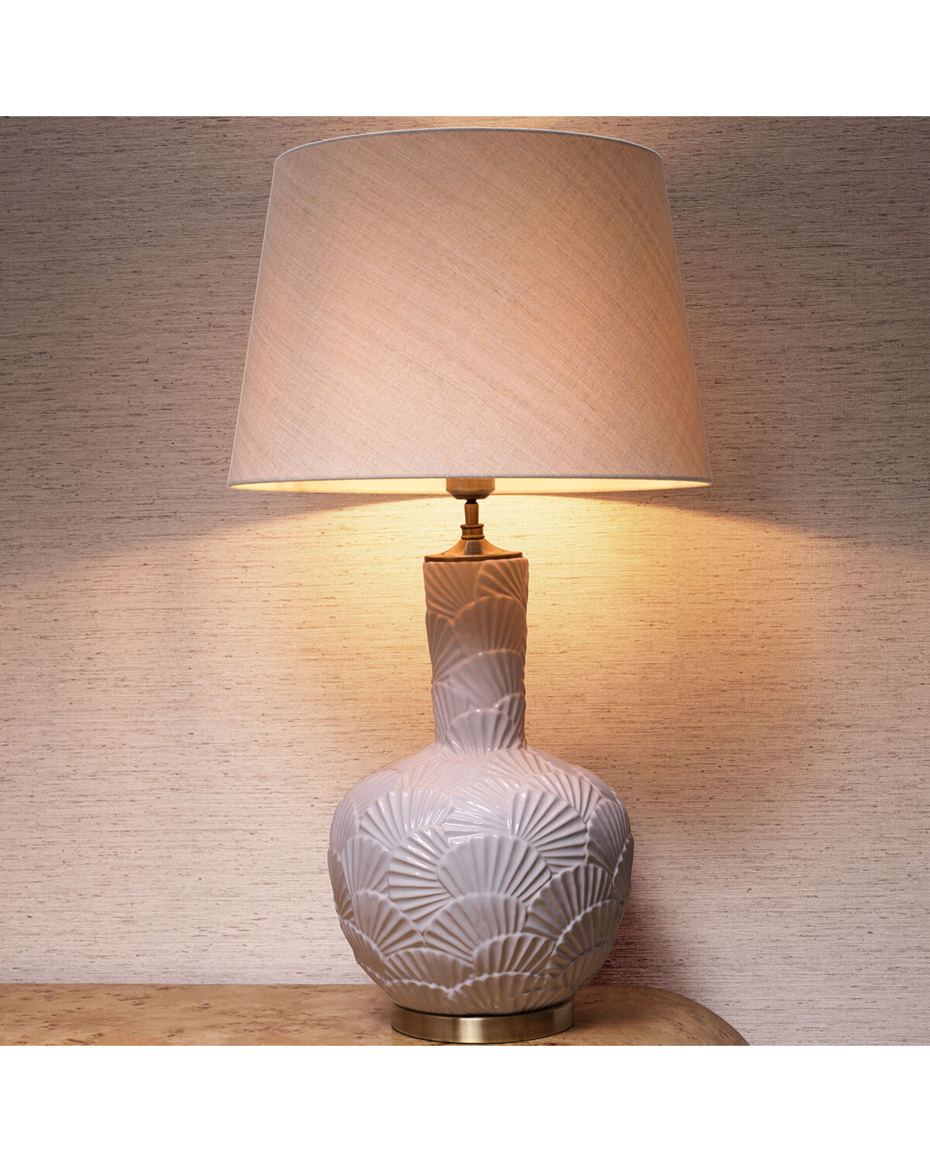 Andorra bordslampa off-white