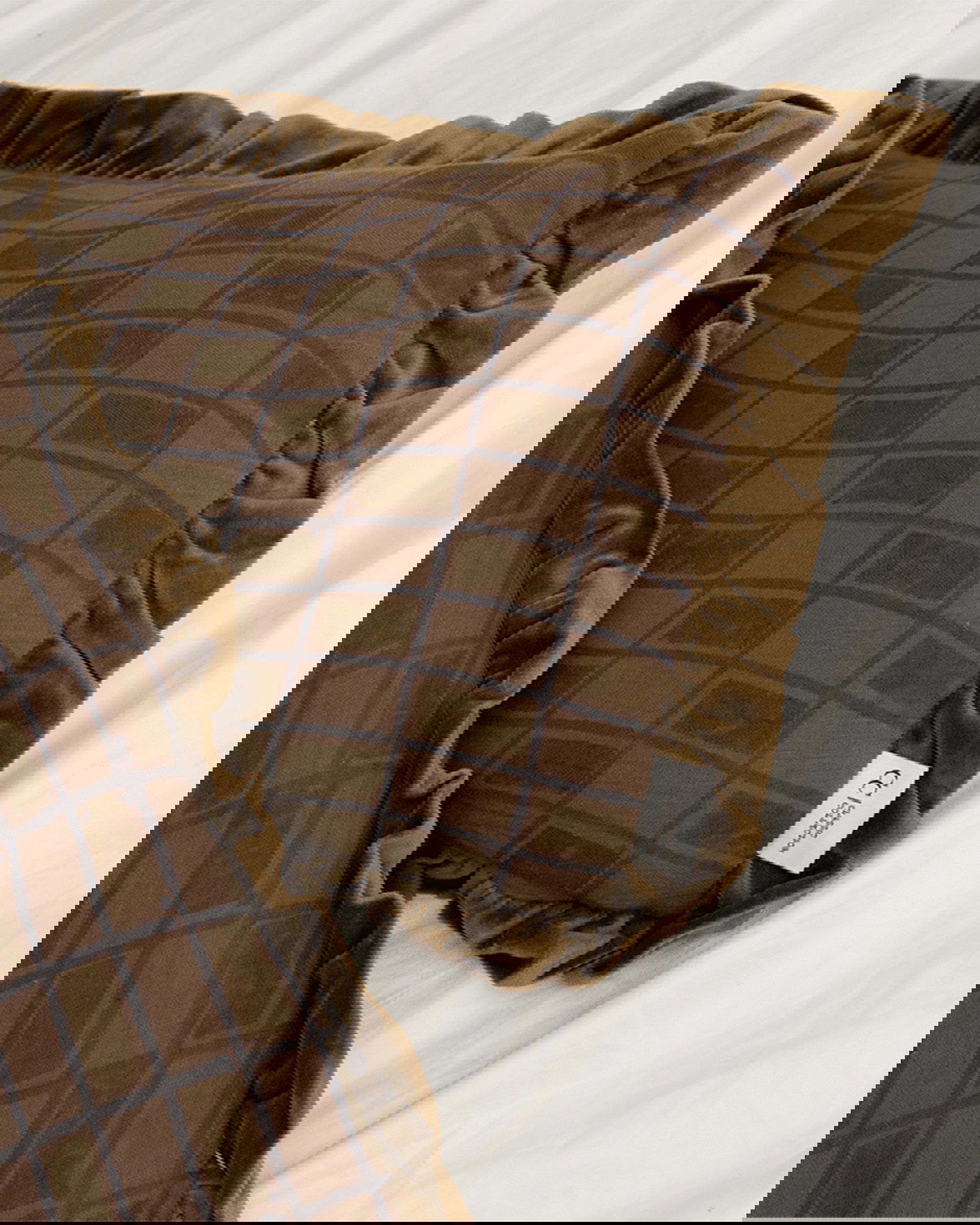 Kussenhoes Block Aubergine