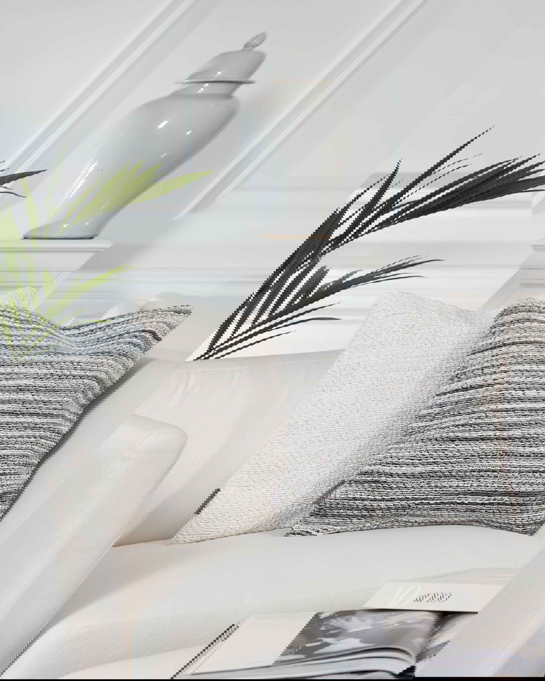 Balona kuddfodral grå