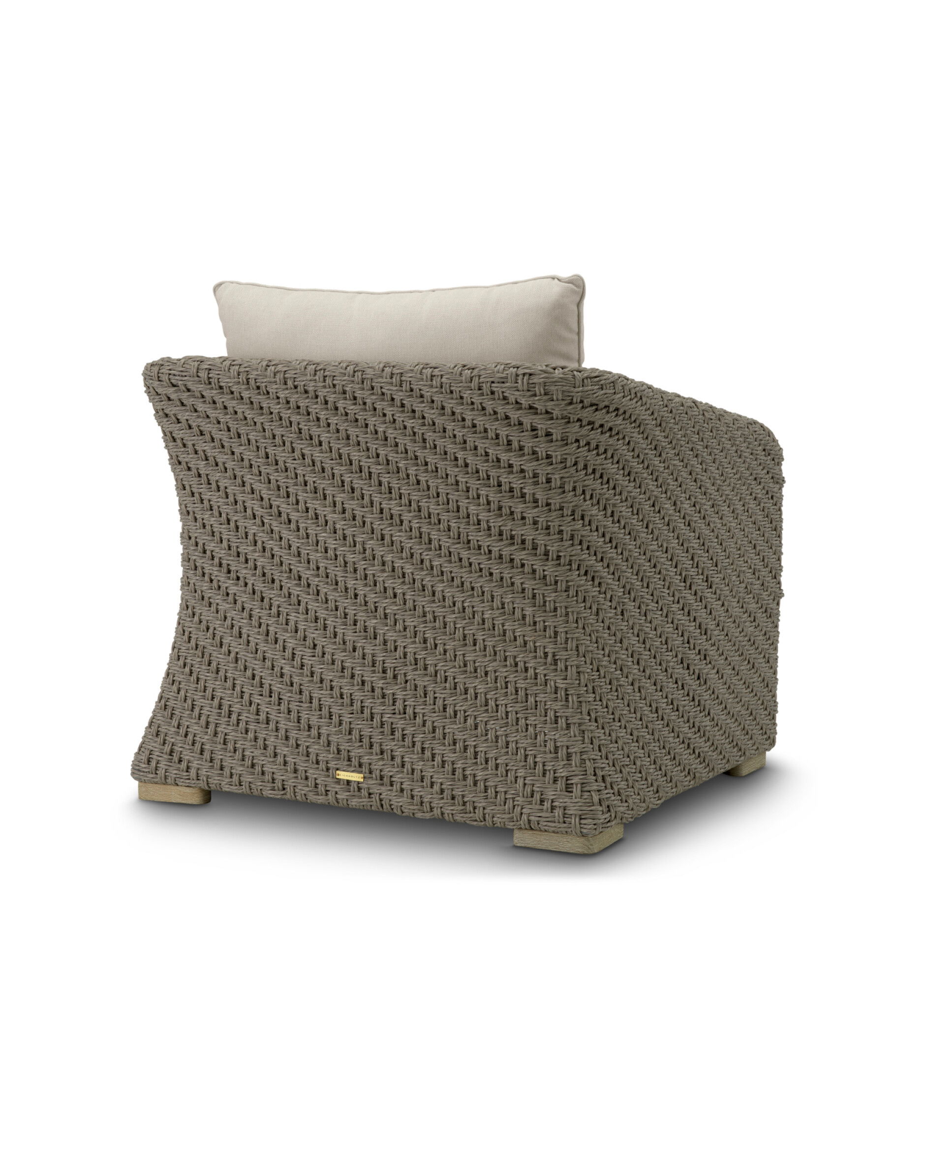 Bryson fåtölj viola sand