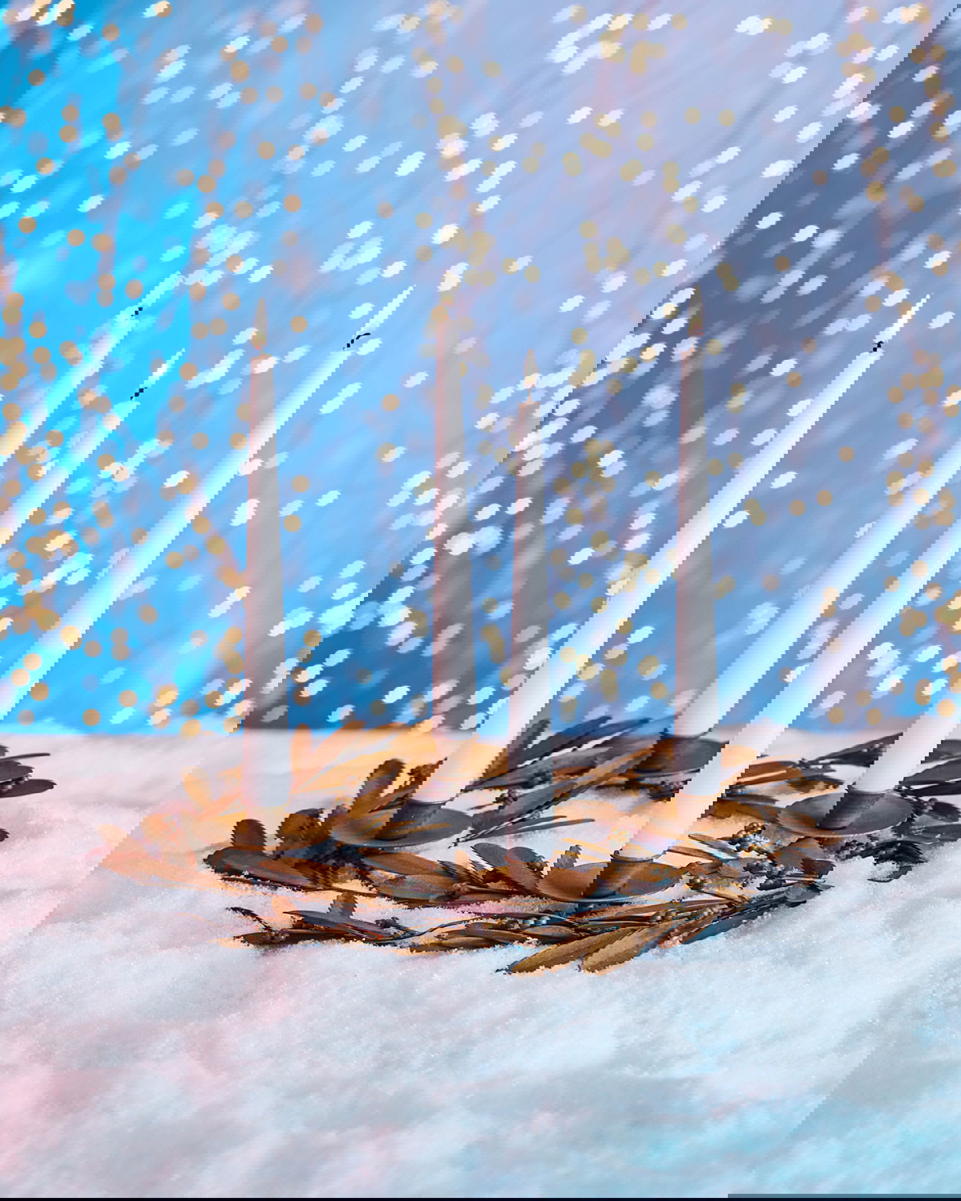 Margot-kynttilänjalka, messinki