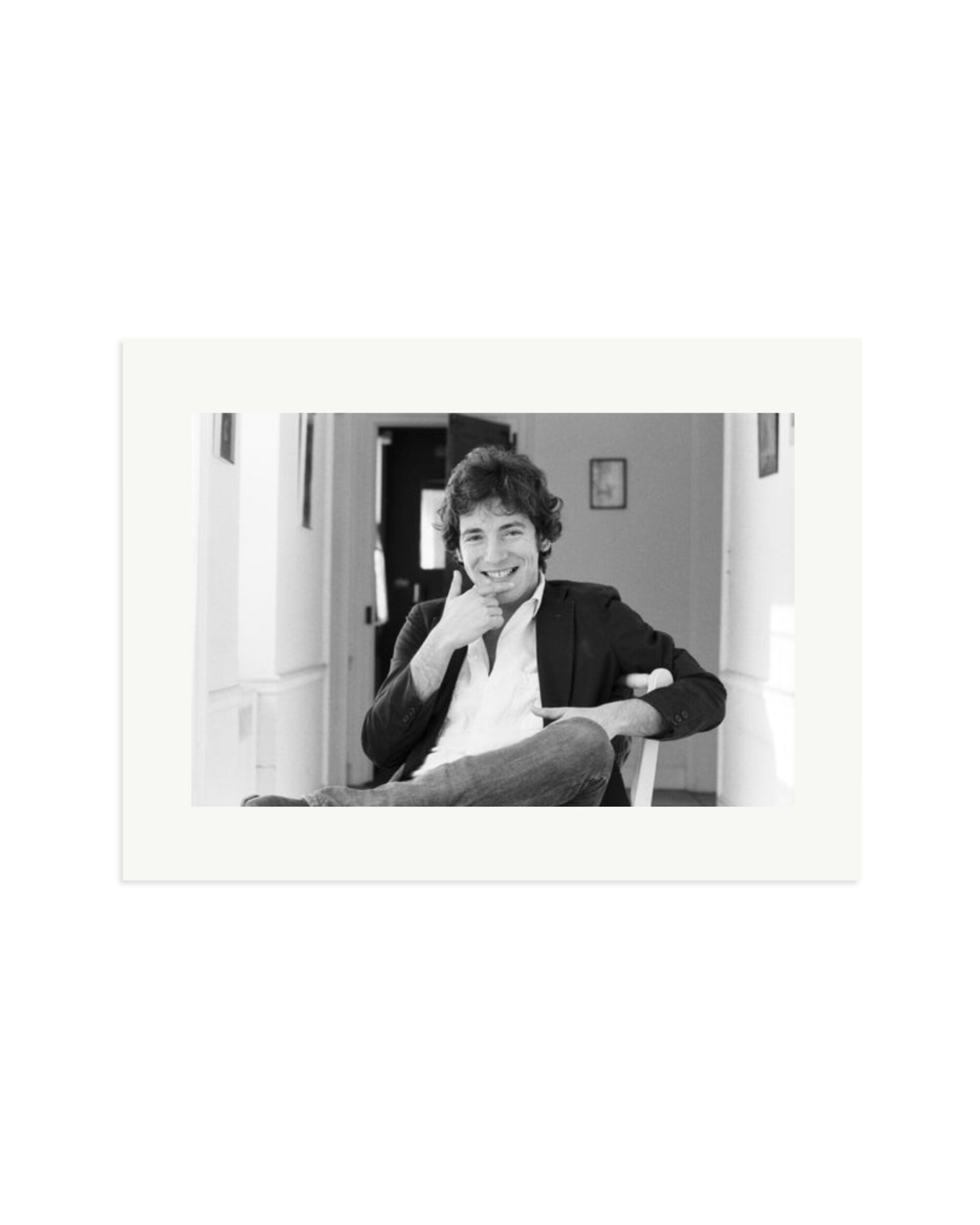 Bruce Springsteen at Home Print Only / XL