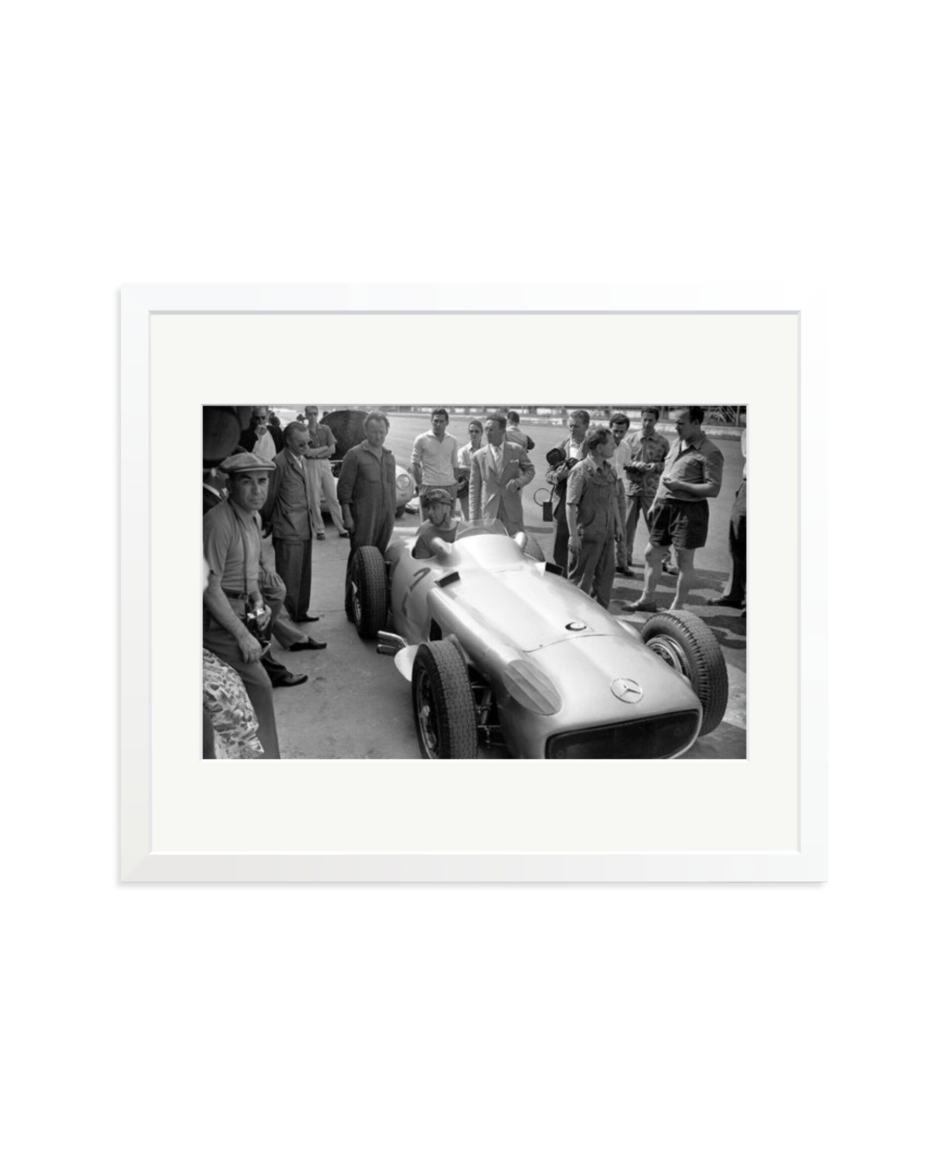 Juan Manuel Fangio, 1995 White / Large