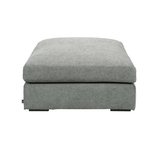Tulum ottoman true grå