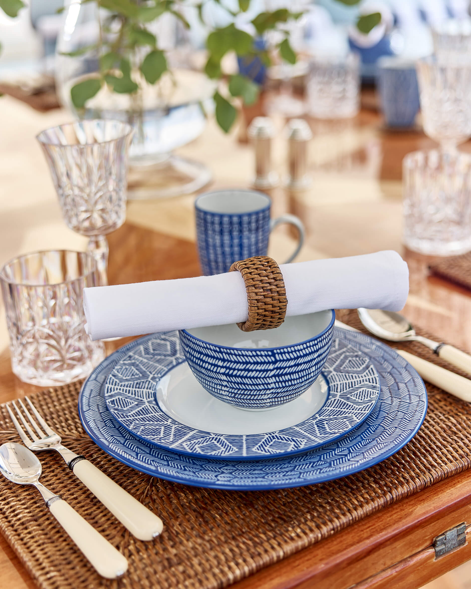 Antique servettring rotting 6-pack