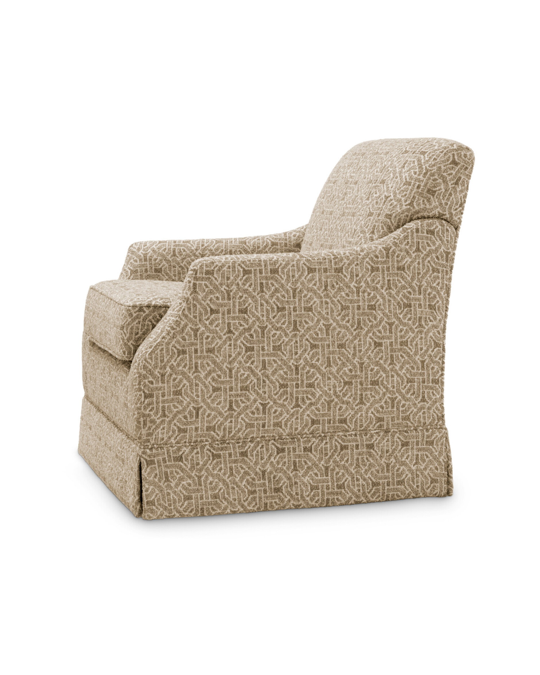 Madison fåtölj frieze jacquard beige