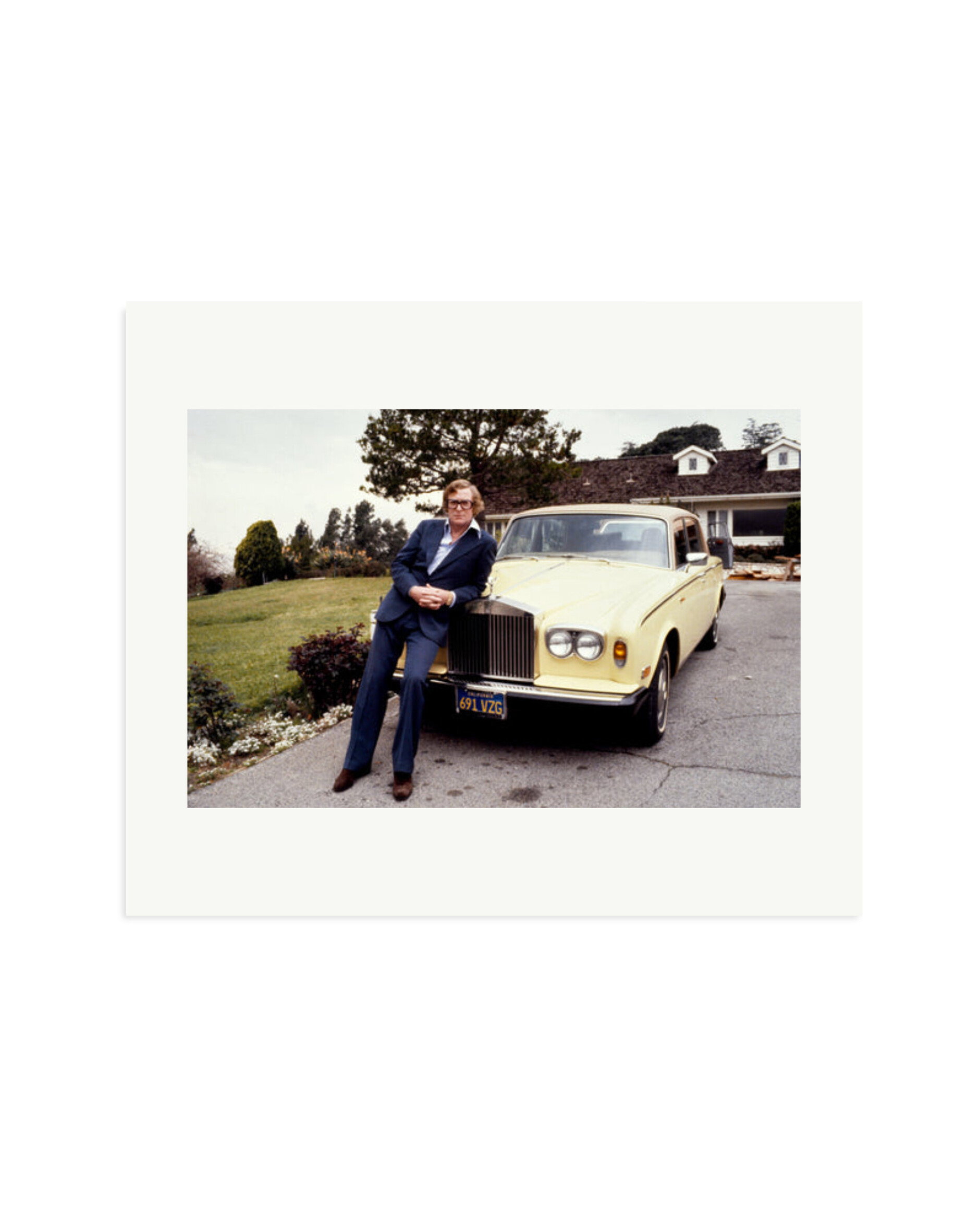 Caine at home, Beverly Hills Print Only / Large