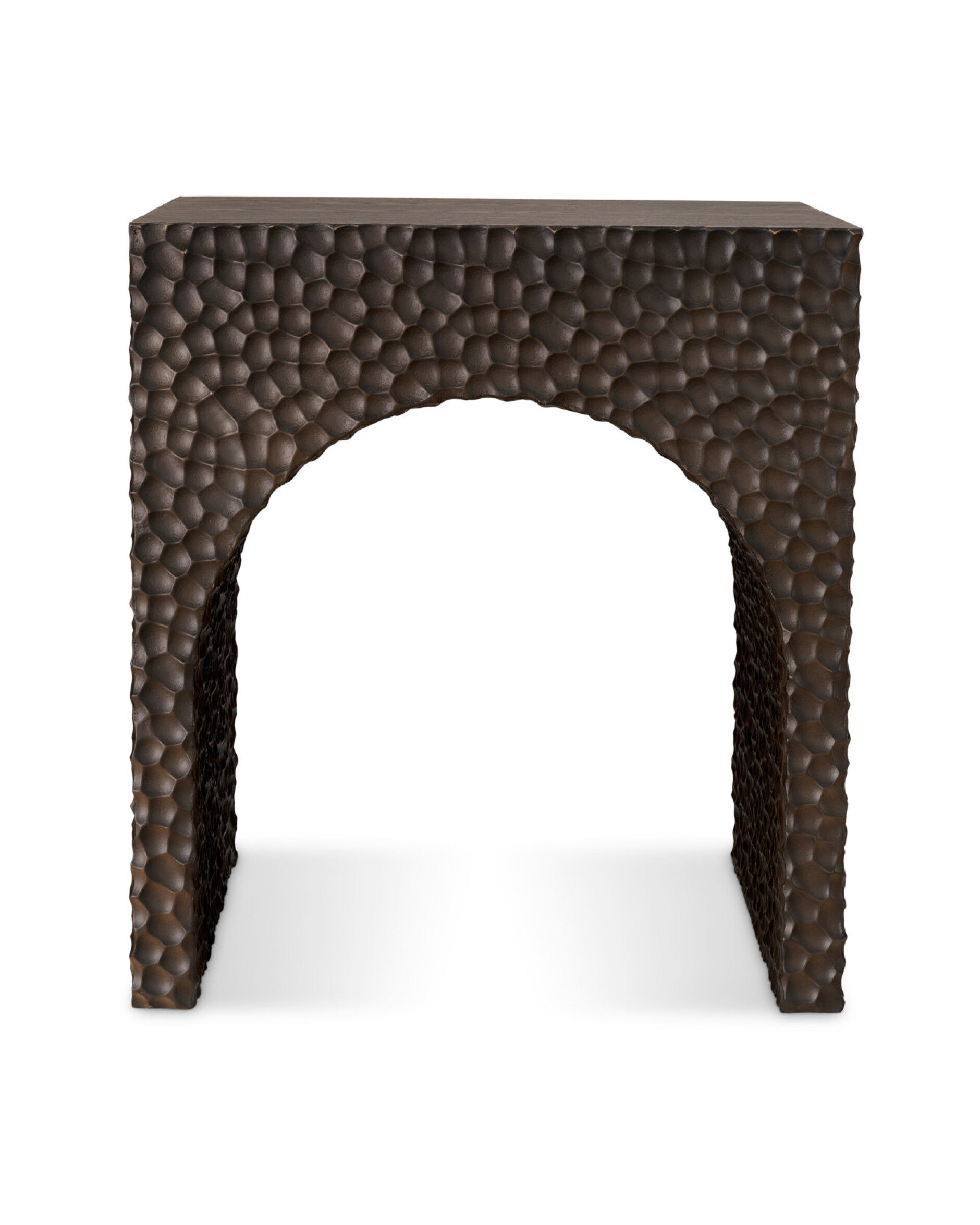 Caldera Side Table Ebony Oak Veneer