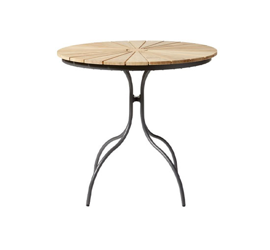 Antraciet - Ellen table anthracite Ø80