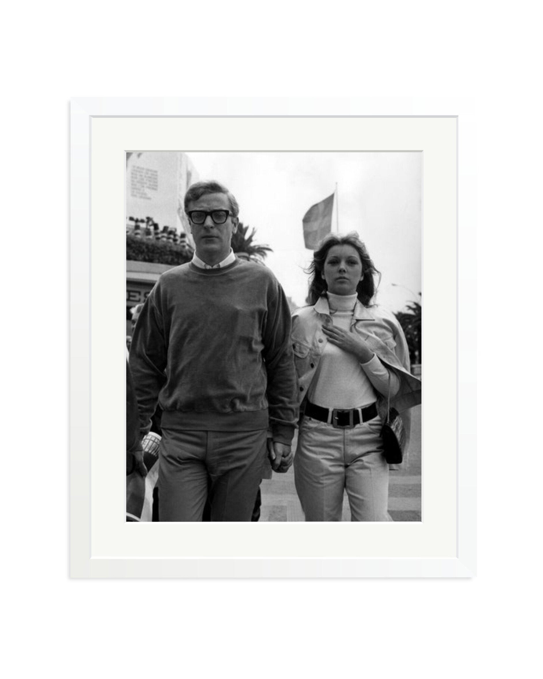 Michael Caine and Betsy Motte White / Large
