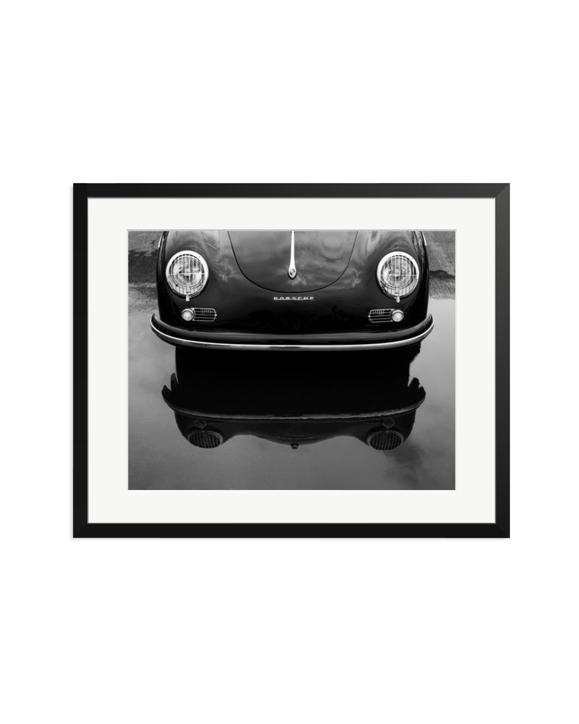 Porsche 356 Nose Black / XL