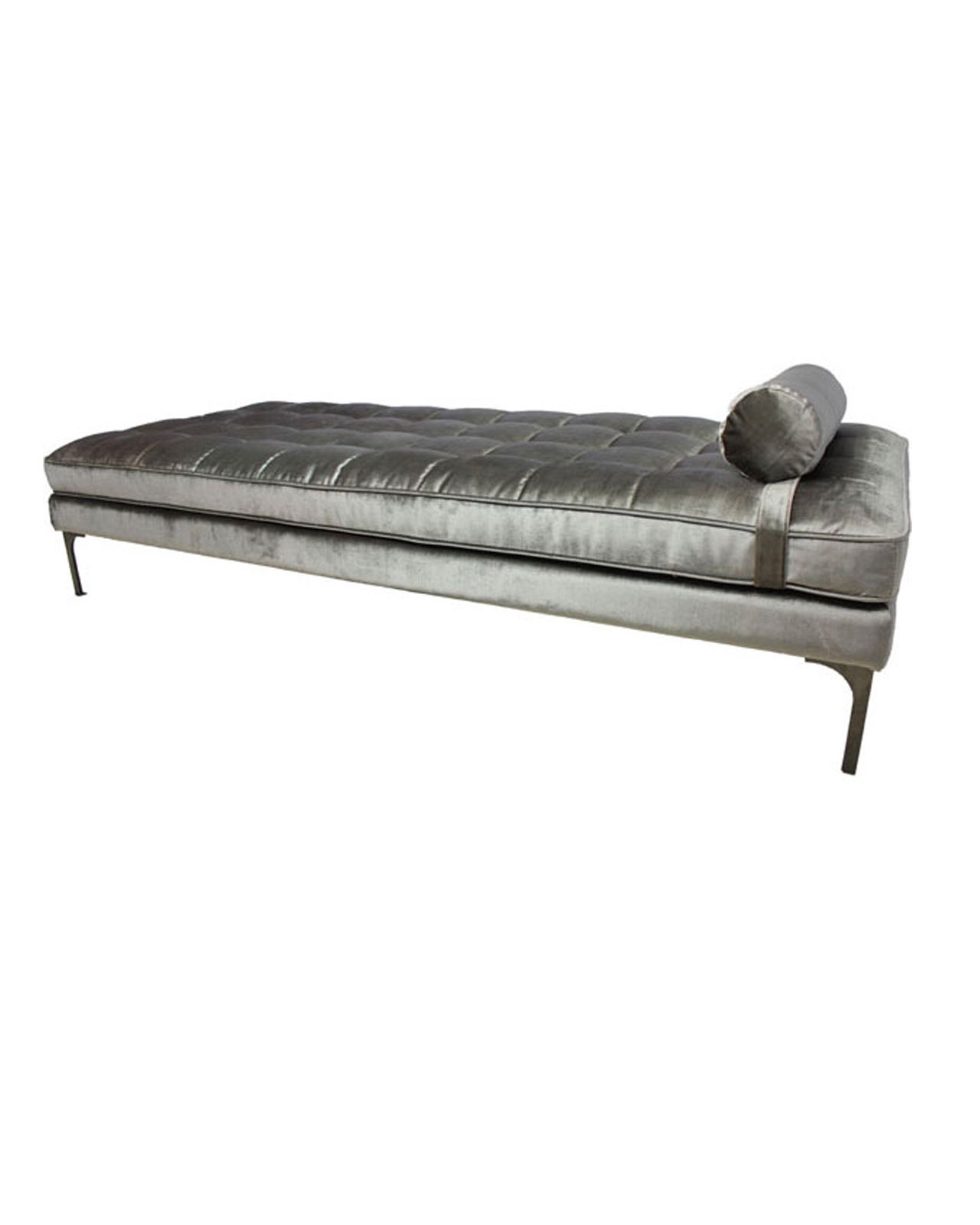 Bonham Daybed Dorian Grey/Brass