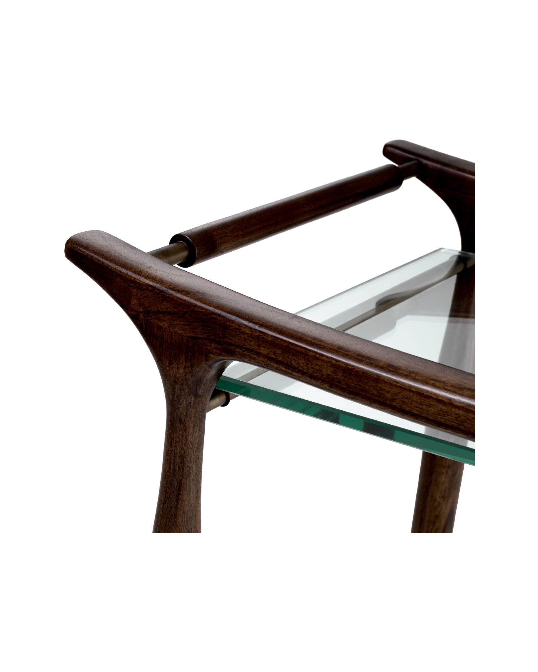 Manzo drinkvagn brun