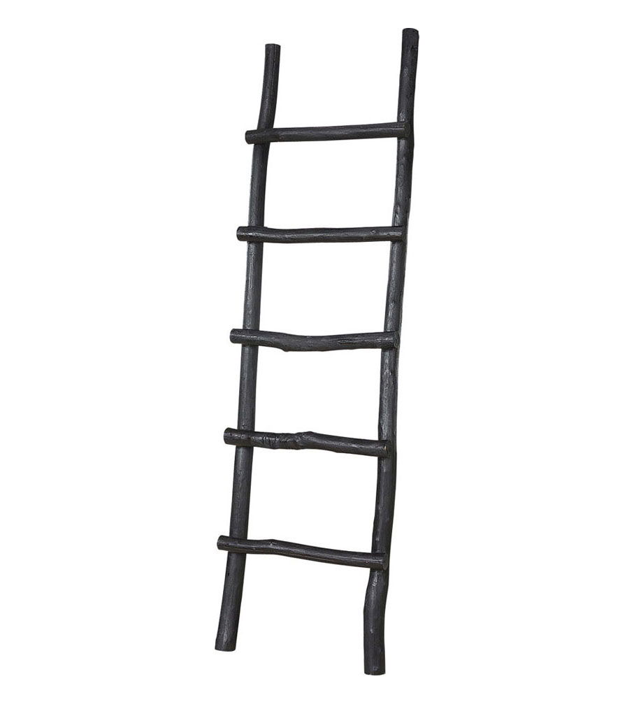 Stege dekoration svart