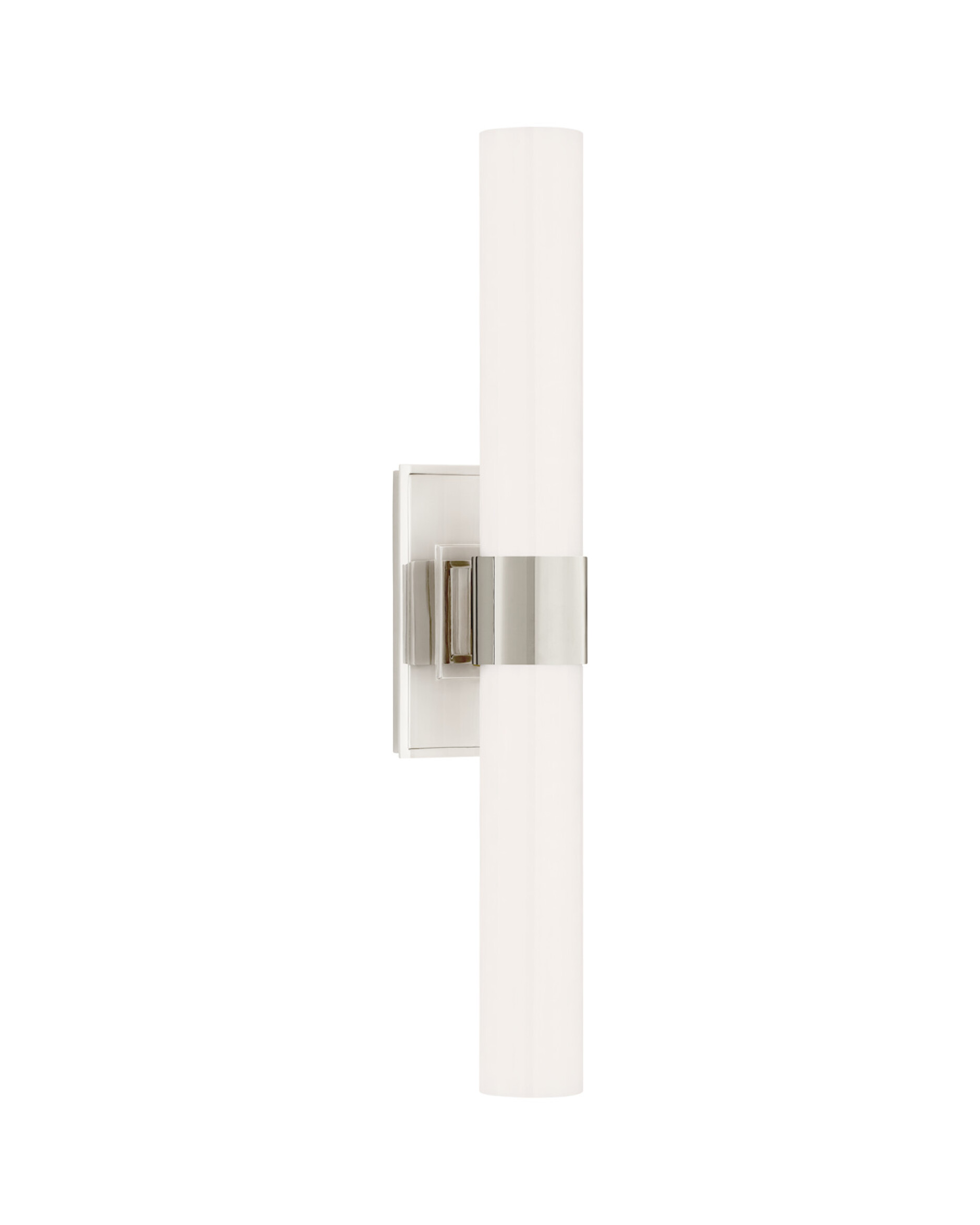 Presidio Petite vägglampa dubbel nickel