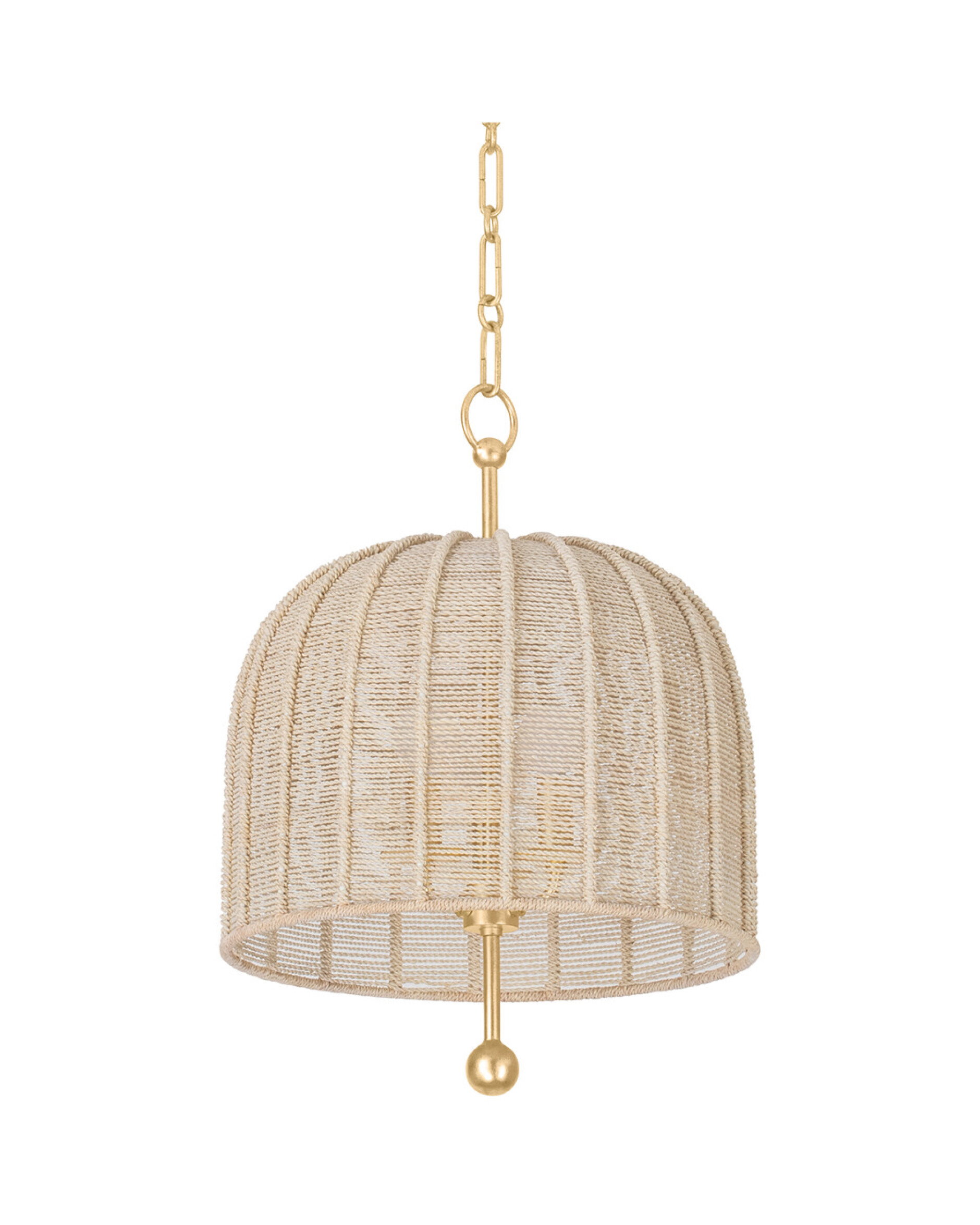Lonnie taklampe vintage gold