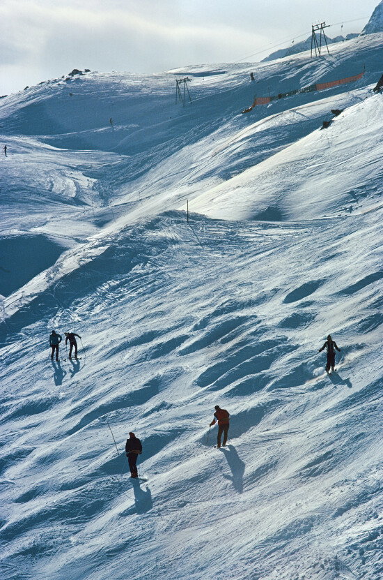 Skiing at St. Moritz