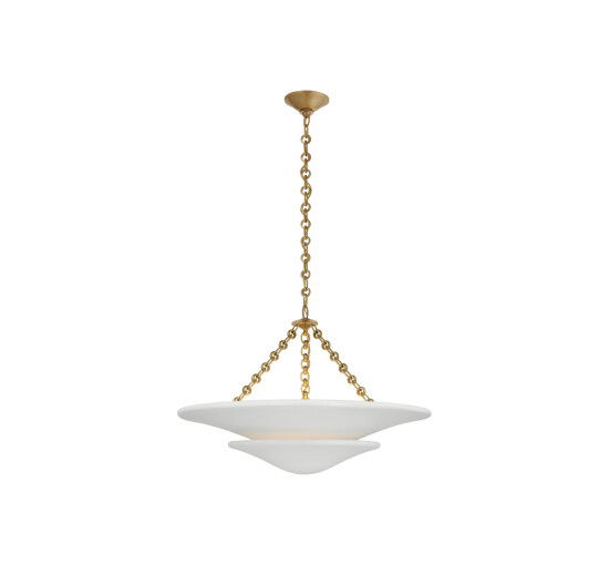 Antique Brass - Mollino Tiered Chandelier Antique Brass M
