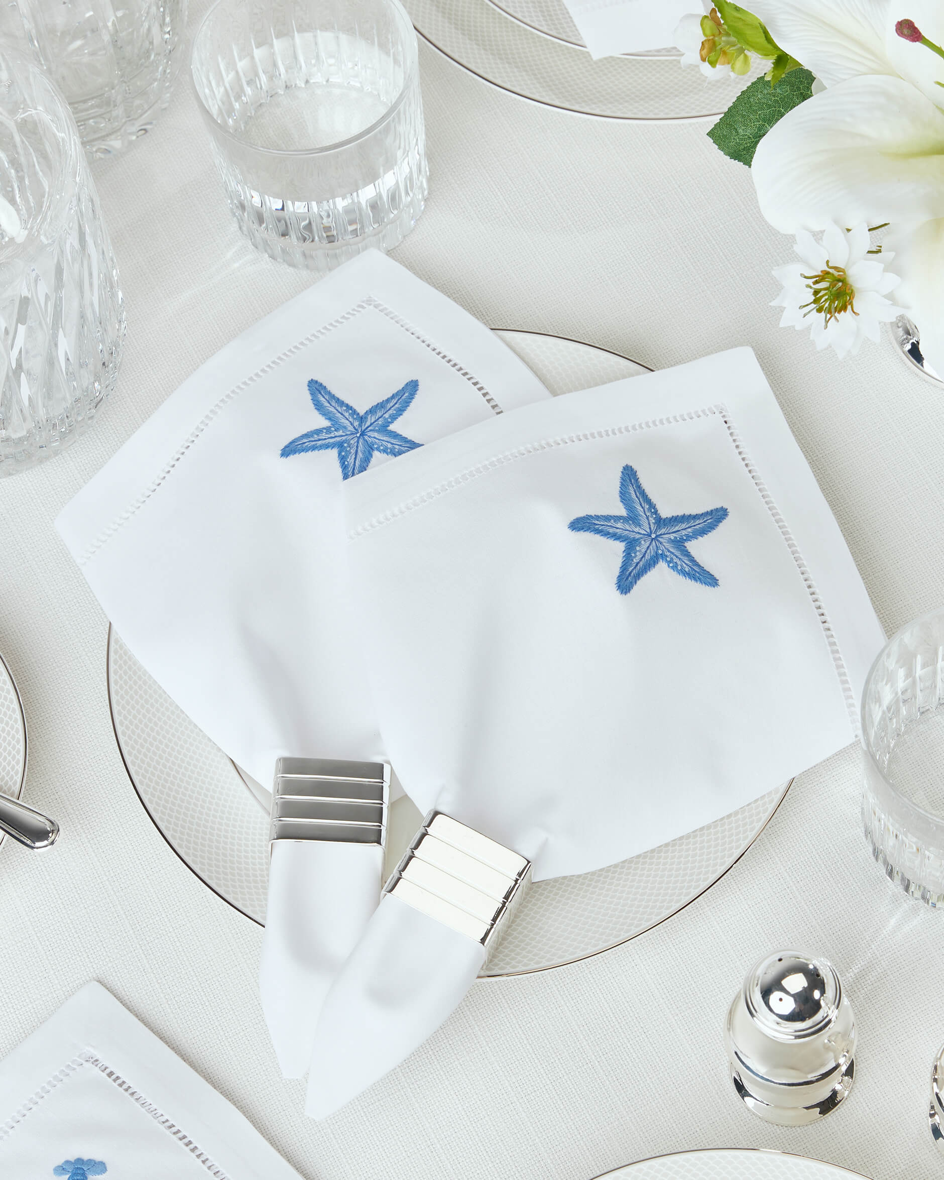 Maine servett sjöstjärna 4-pack