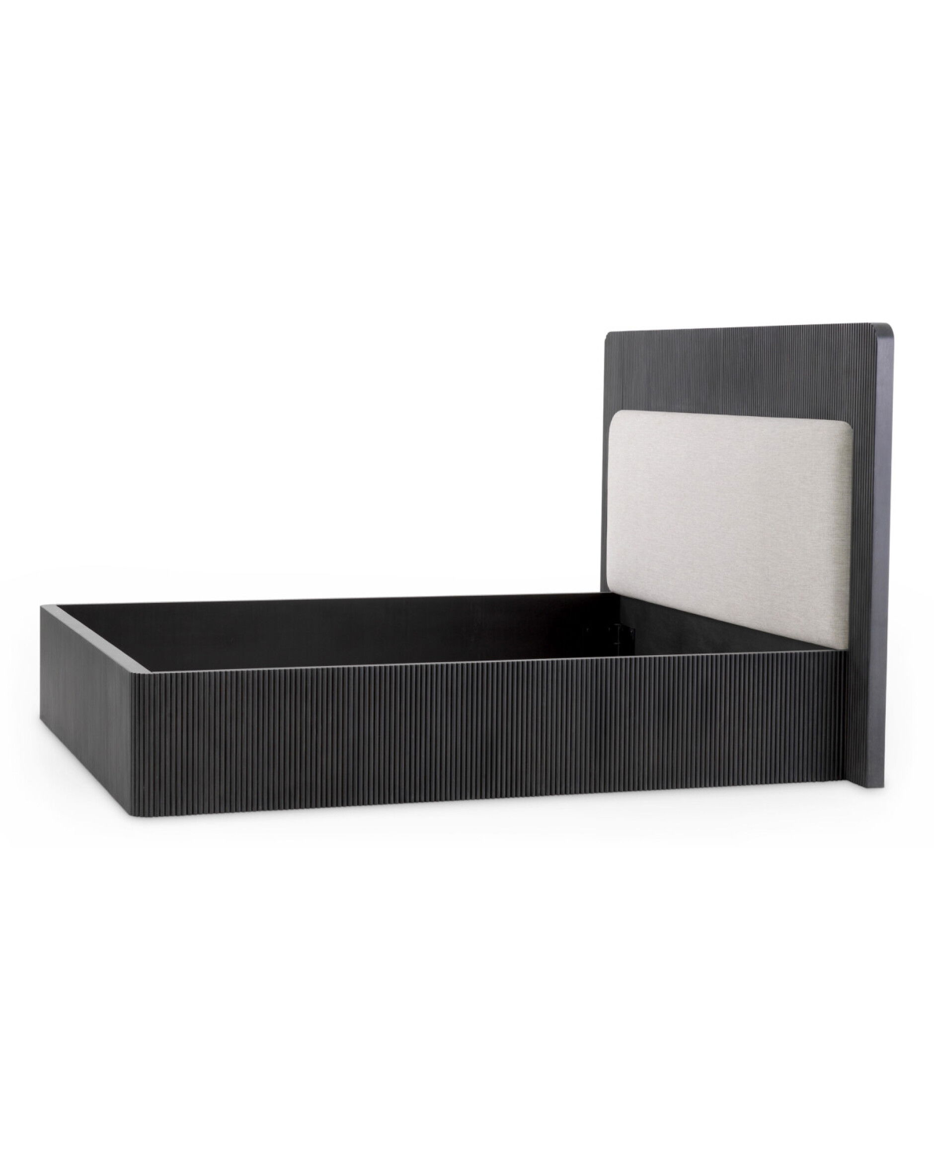 Dimitrios-sängynrunko, hiilenharmaa