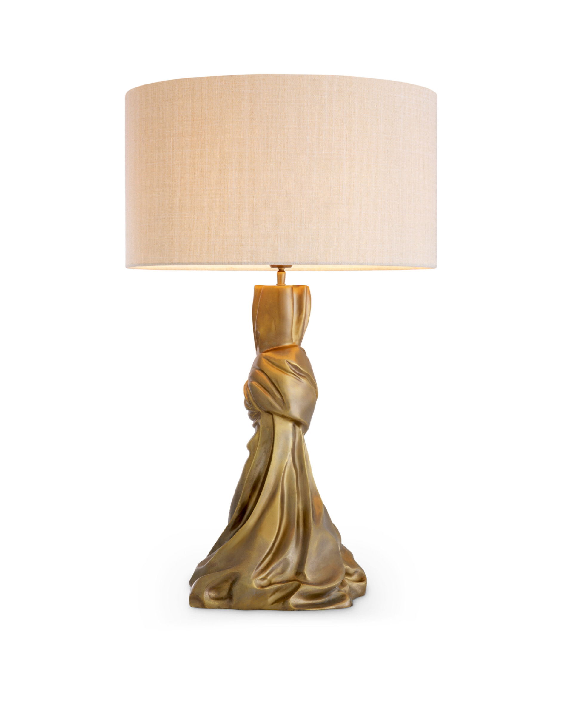 Banyan Table Lamp Vintage Brass