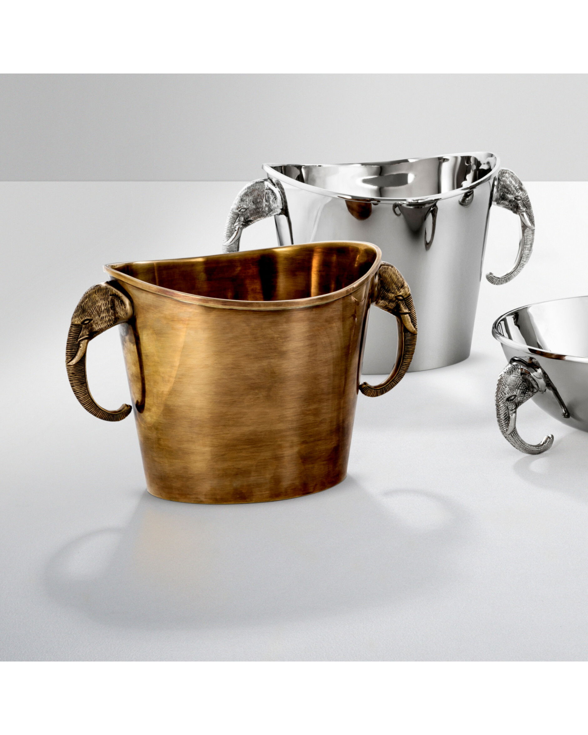 Maharaja vinkylare mässing