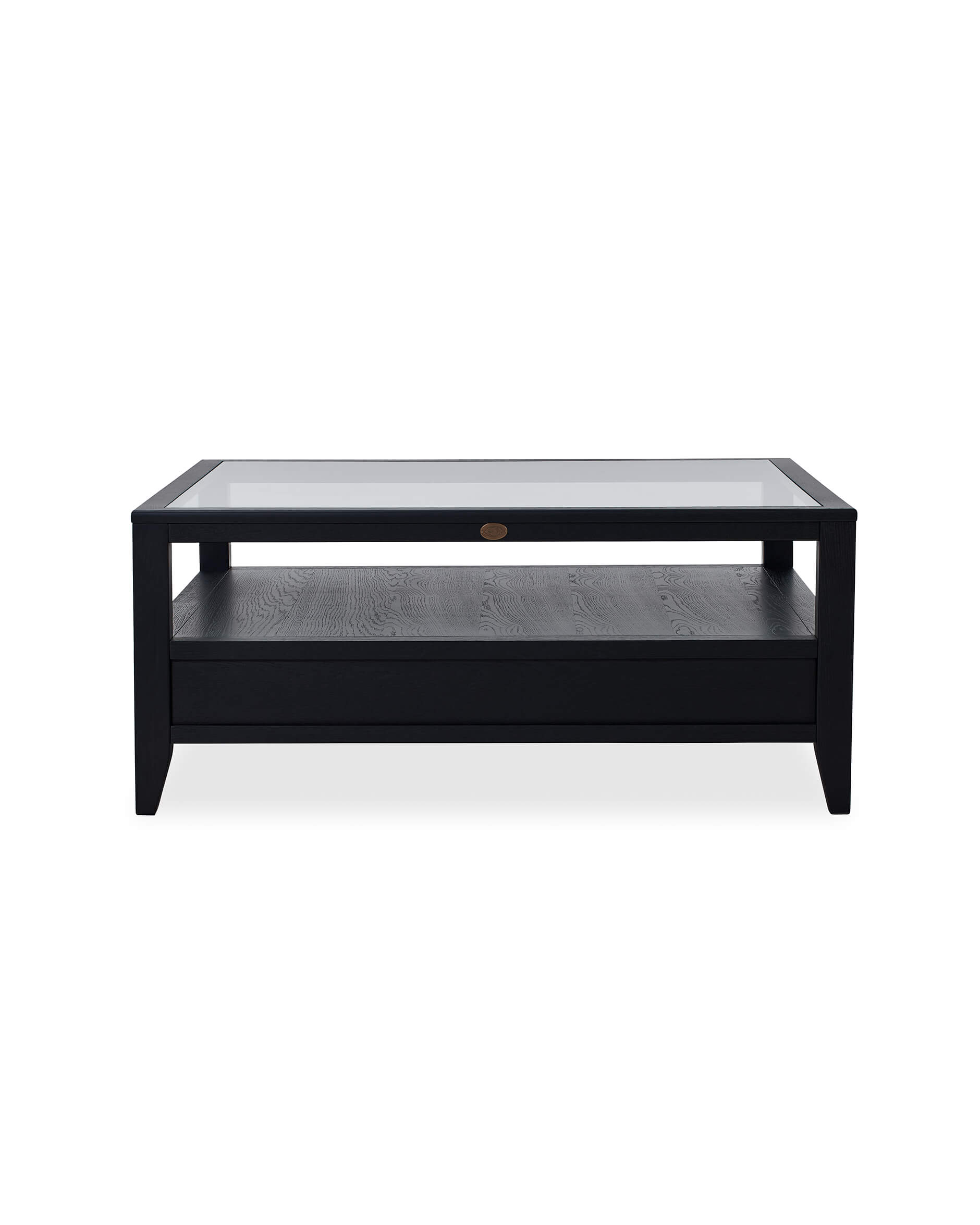 Martino soffbord glasskiva iconic black