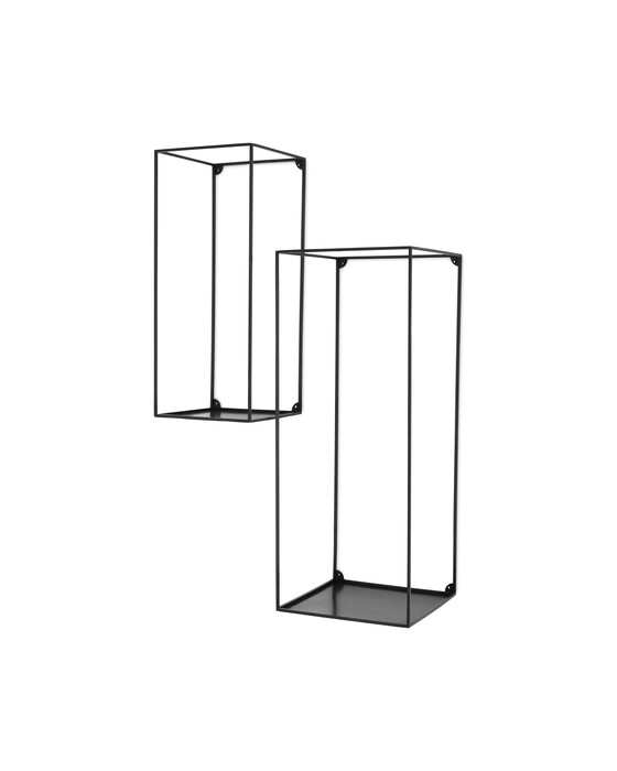 deco vägghylla brons