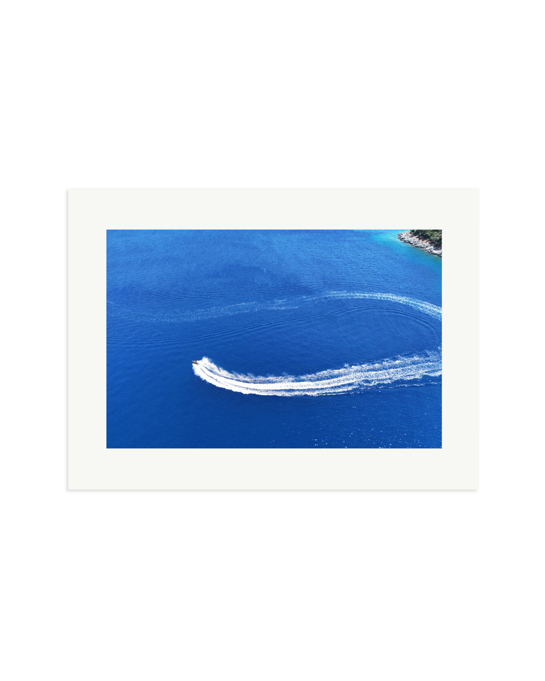 Jet Skiing in Greece Print Only / XL